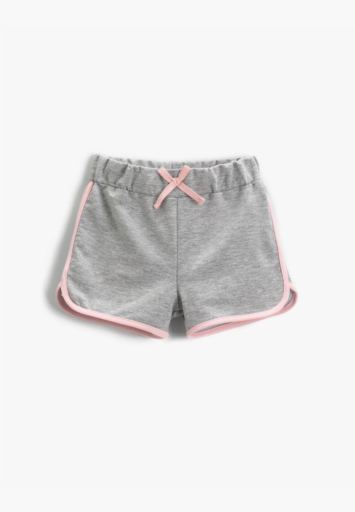 Bow Striped Shorts Cotton