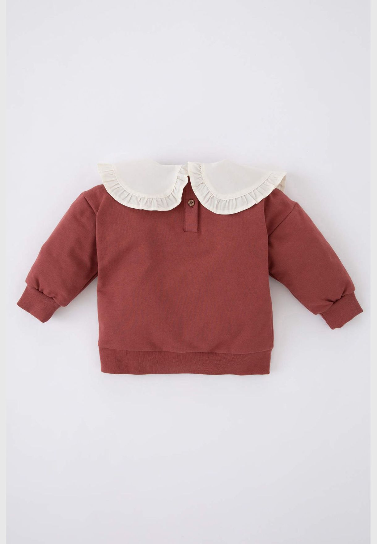 BabyGirl Long Sleeve Knitted Sweatshirt