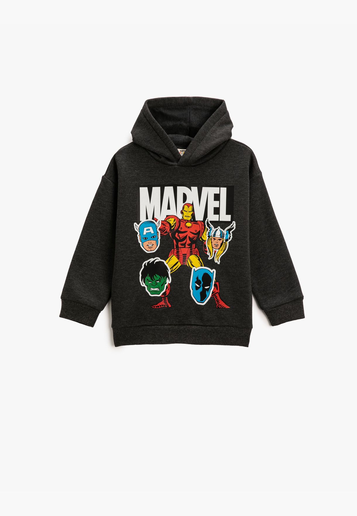 Marvel Printed Licensed Sweatshirt Hooded