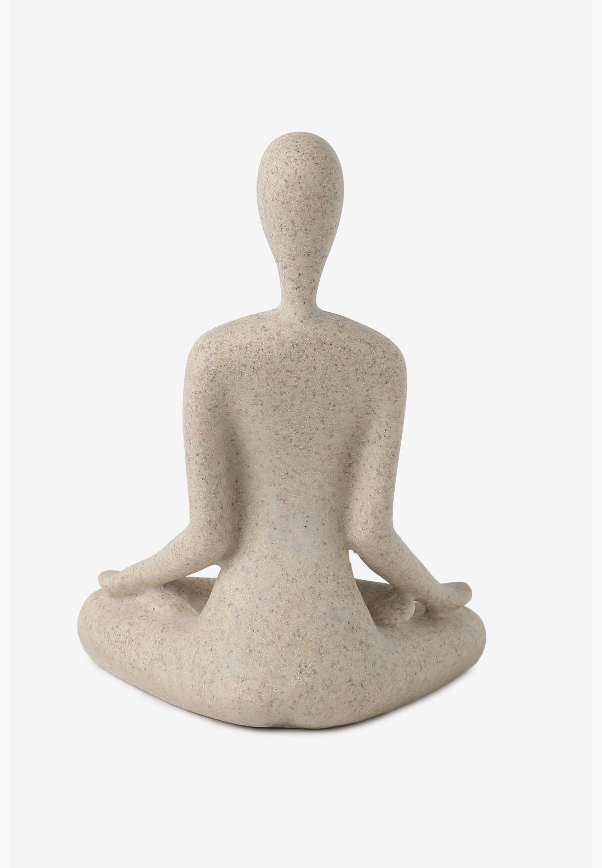 Modern Figurine Shaped Solid Minimalistic Ceramic Figure Showpiece 