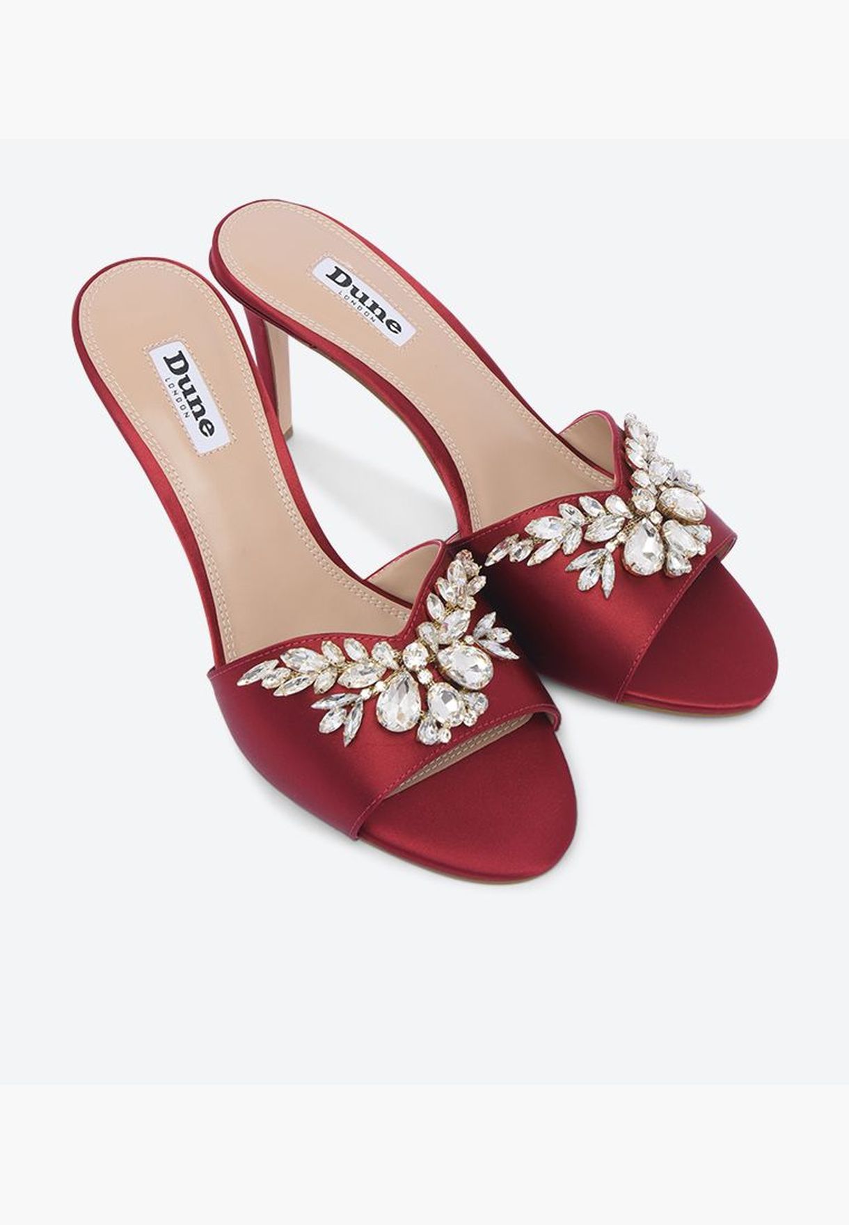 dune red mules