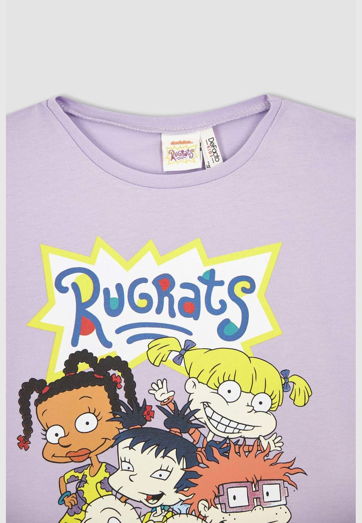 Girl Rugrats Licenced Regular Fit Knitted Short Sleeve Body