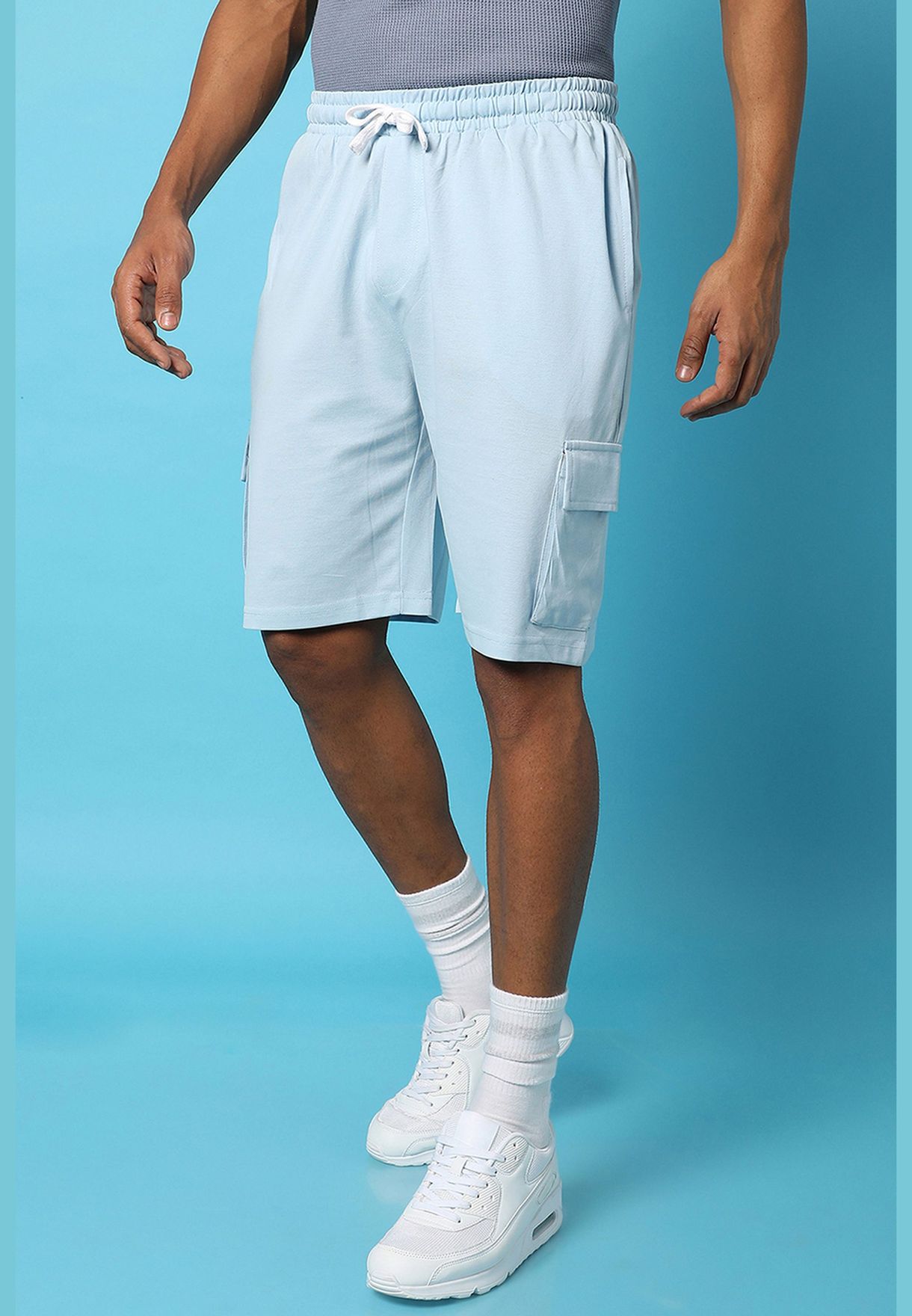 Men’s Solid Shorts Regular Fit Activewear