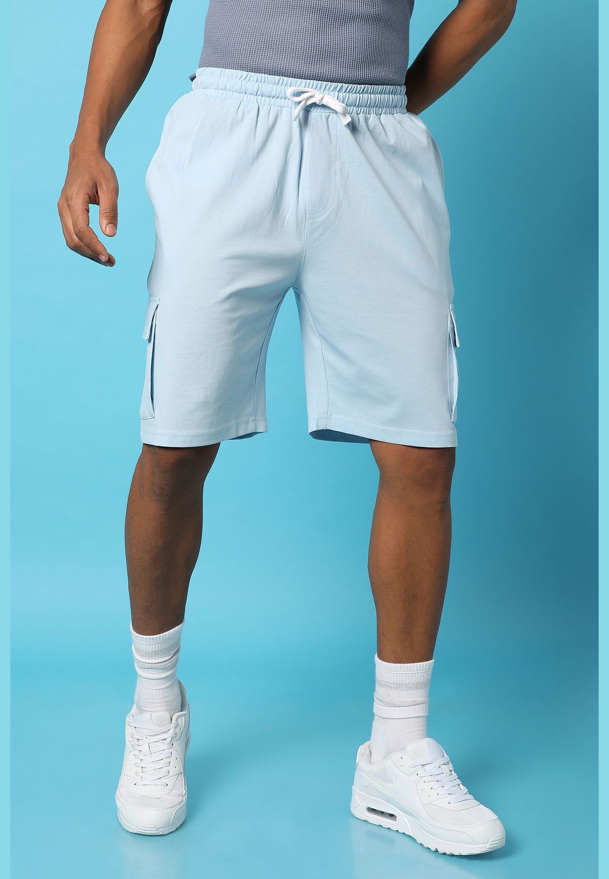 Men’s Solid Shorts Regular Fit Activewear