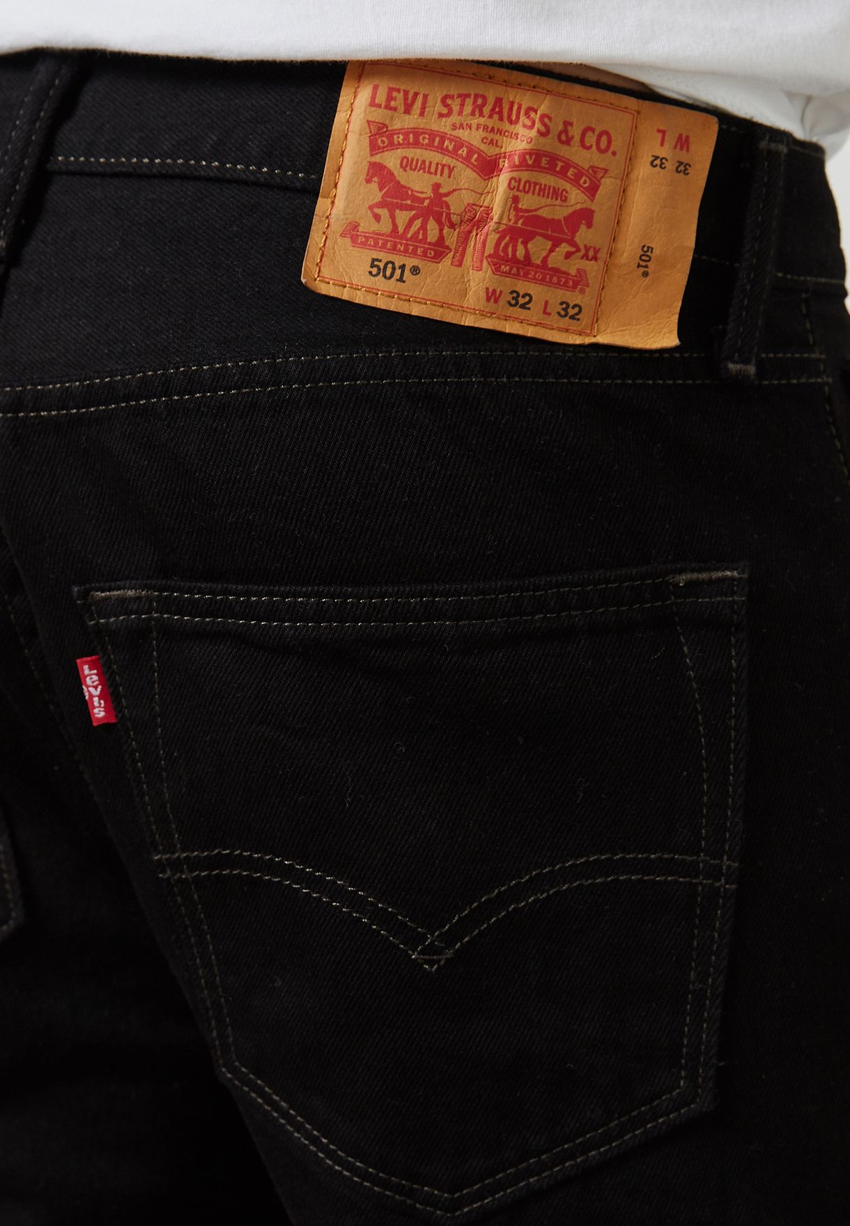 Buy Levis Black Straight Fit Jeans for Men in Riyadh, Jeddah, Saudi | LE426AT48RPB