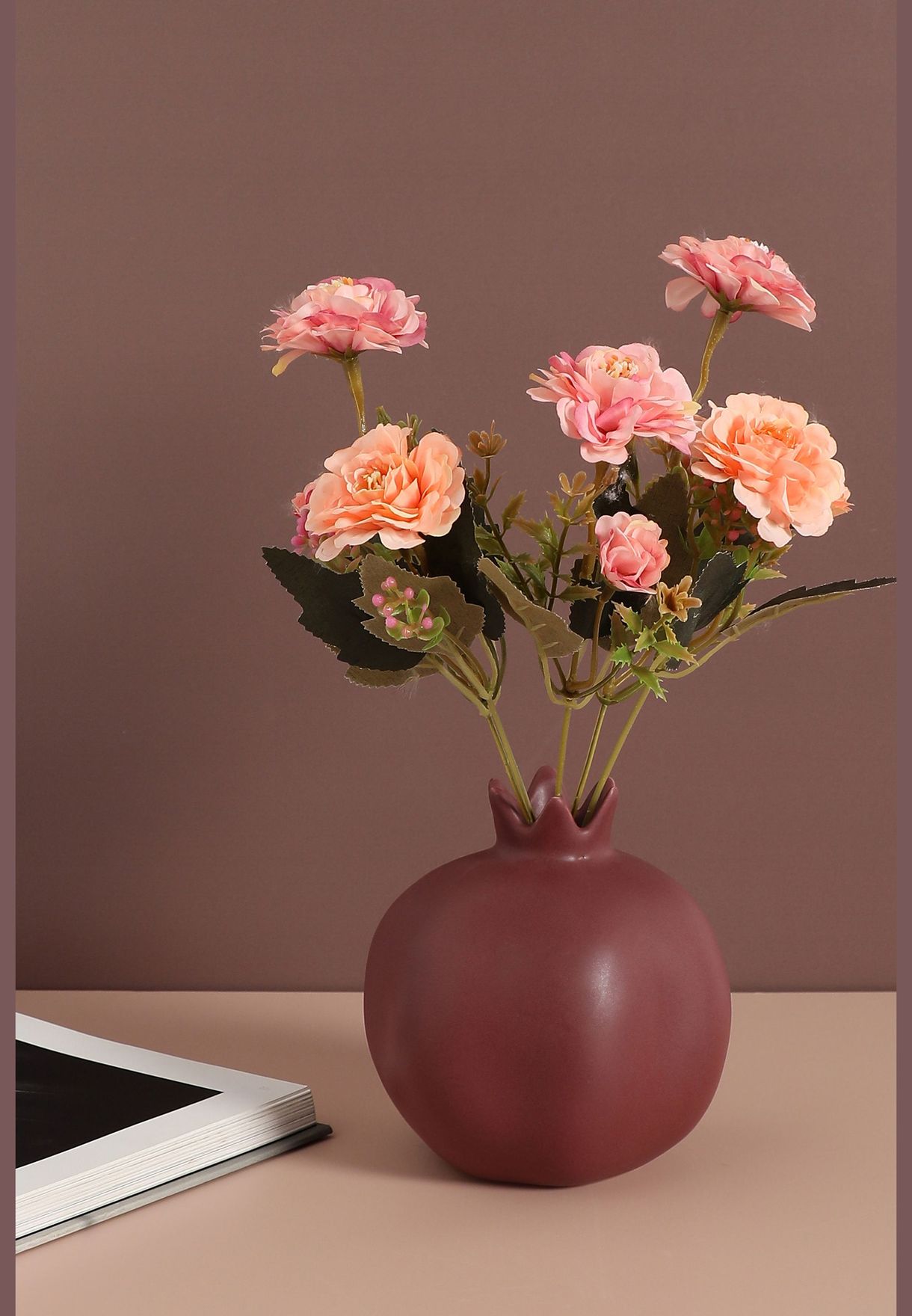 Fruit Shaped Modern Ceramic Flower Vase For Home Decor