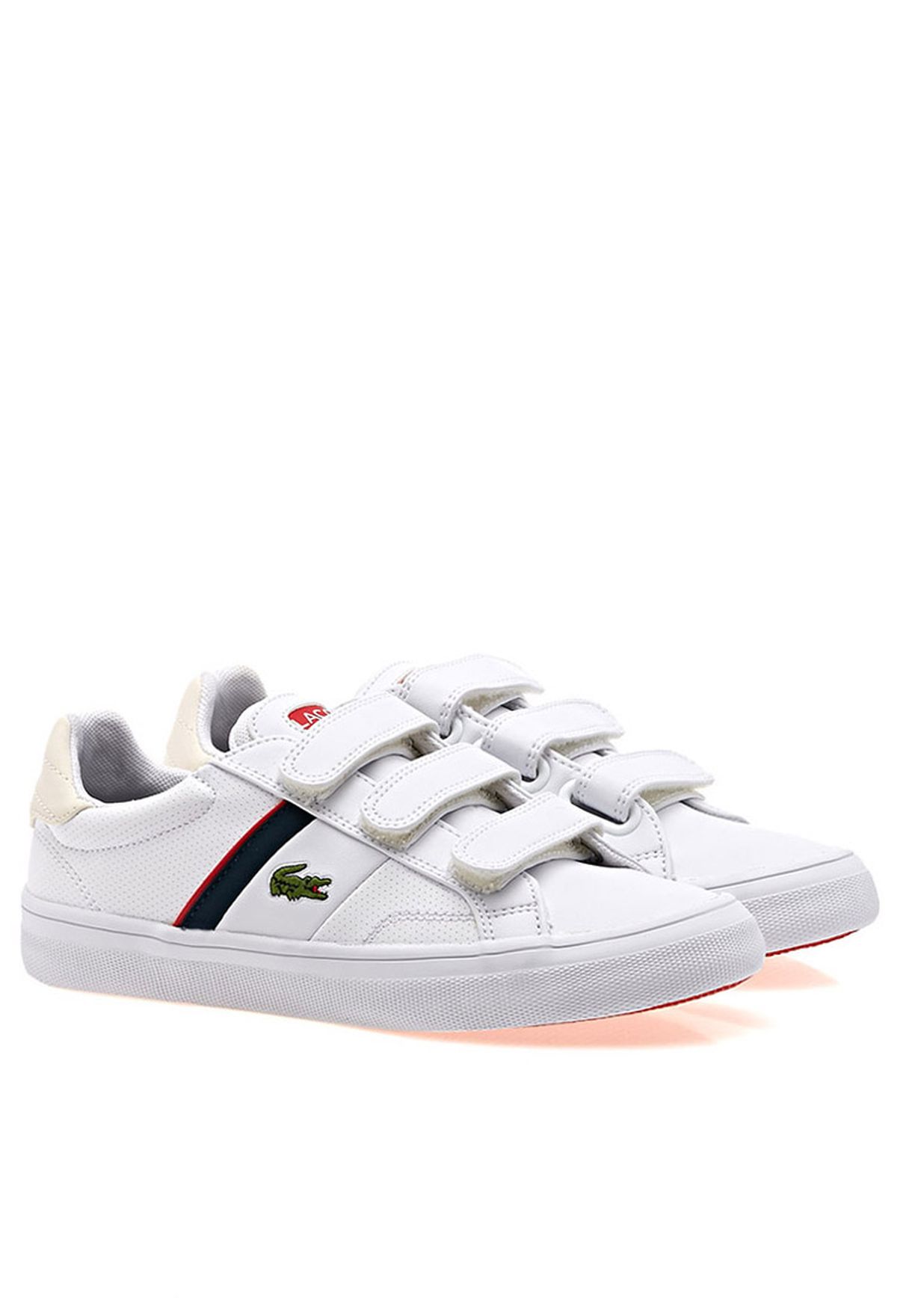 lacoste velcro sneakers