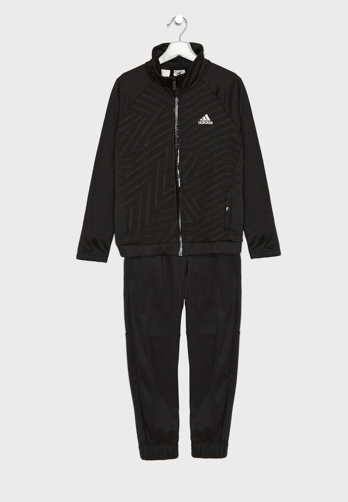 Buy adidas black Youth Messi Tracksuit 