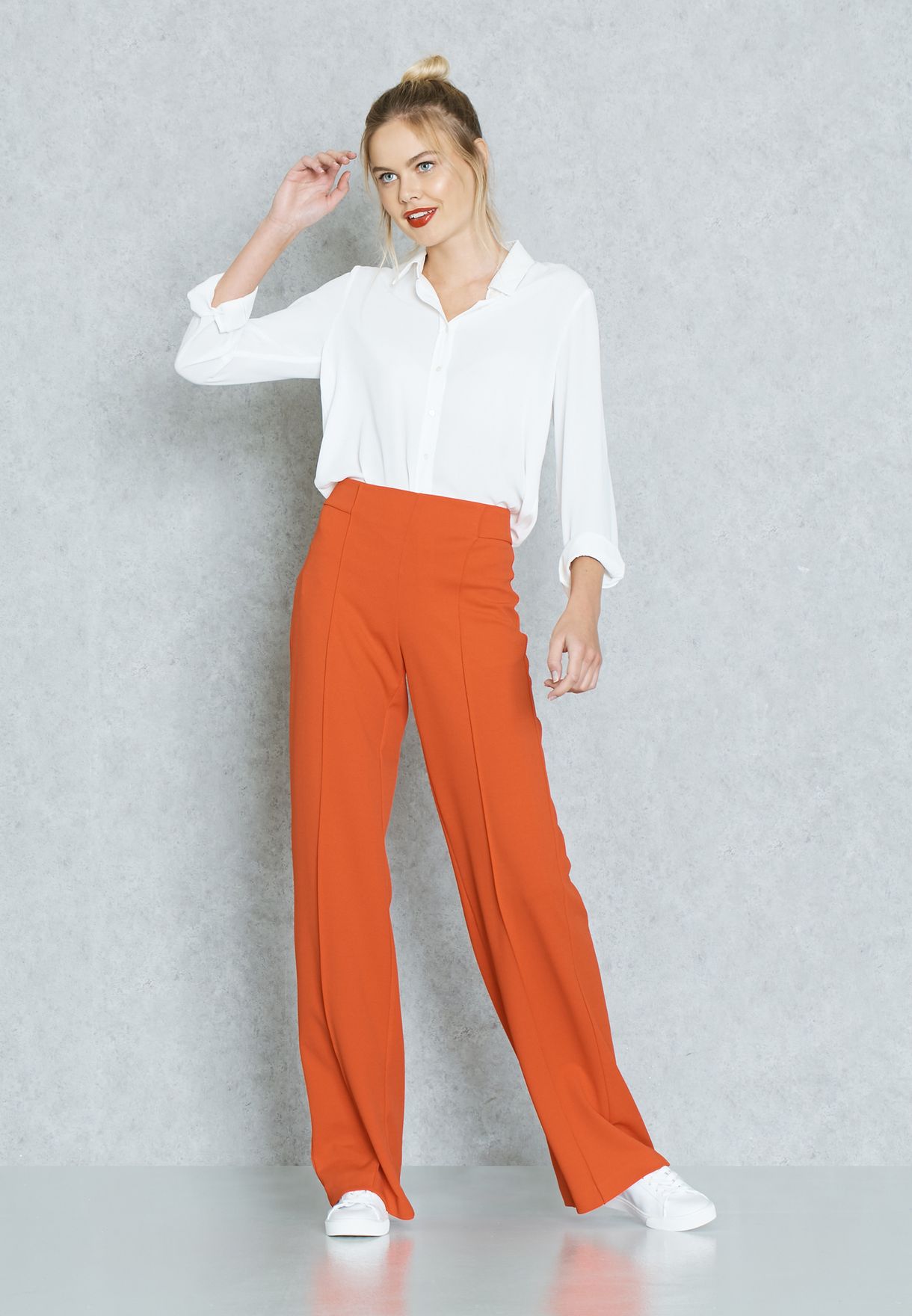 wide leg pants mango