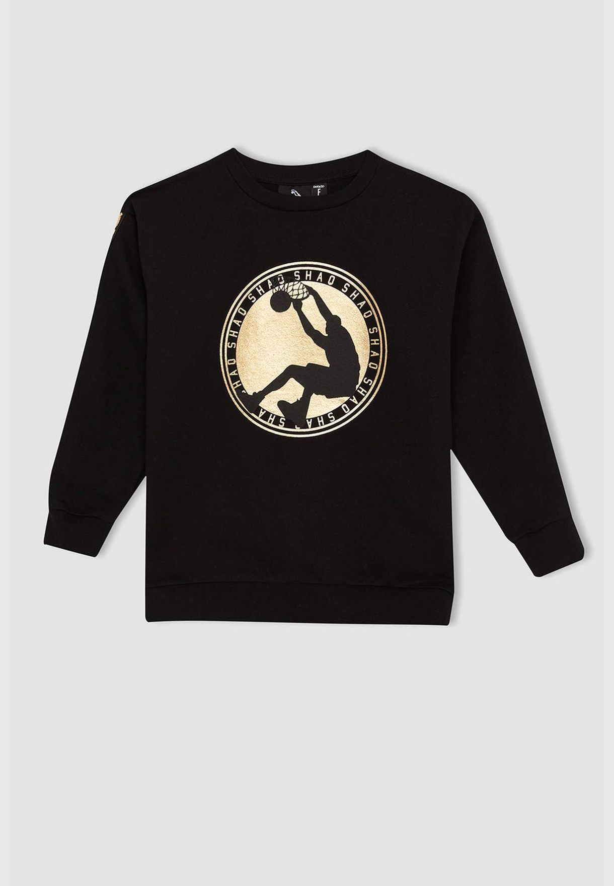 Shaquille O'Neal Licenced Relax Fit Long Sleeve Printed Sweatshirt