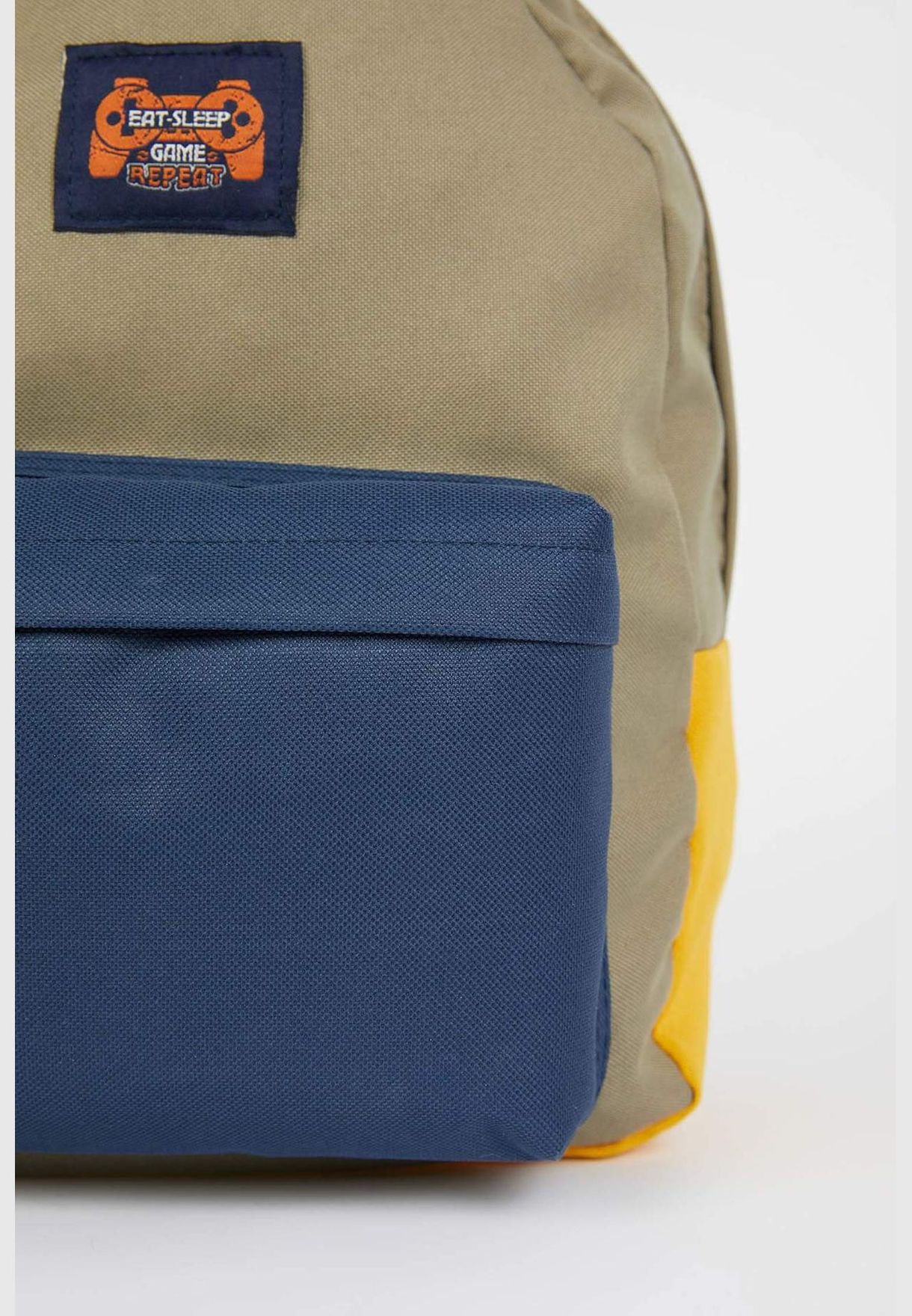 Colour Block Big Backpack