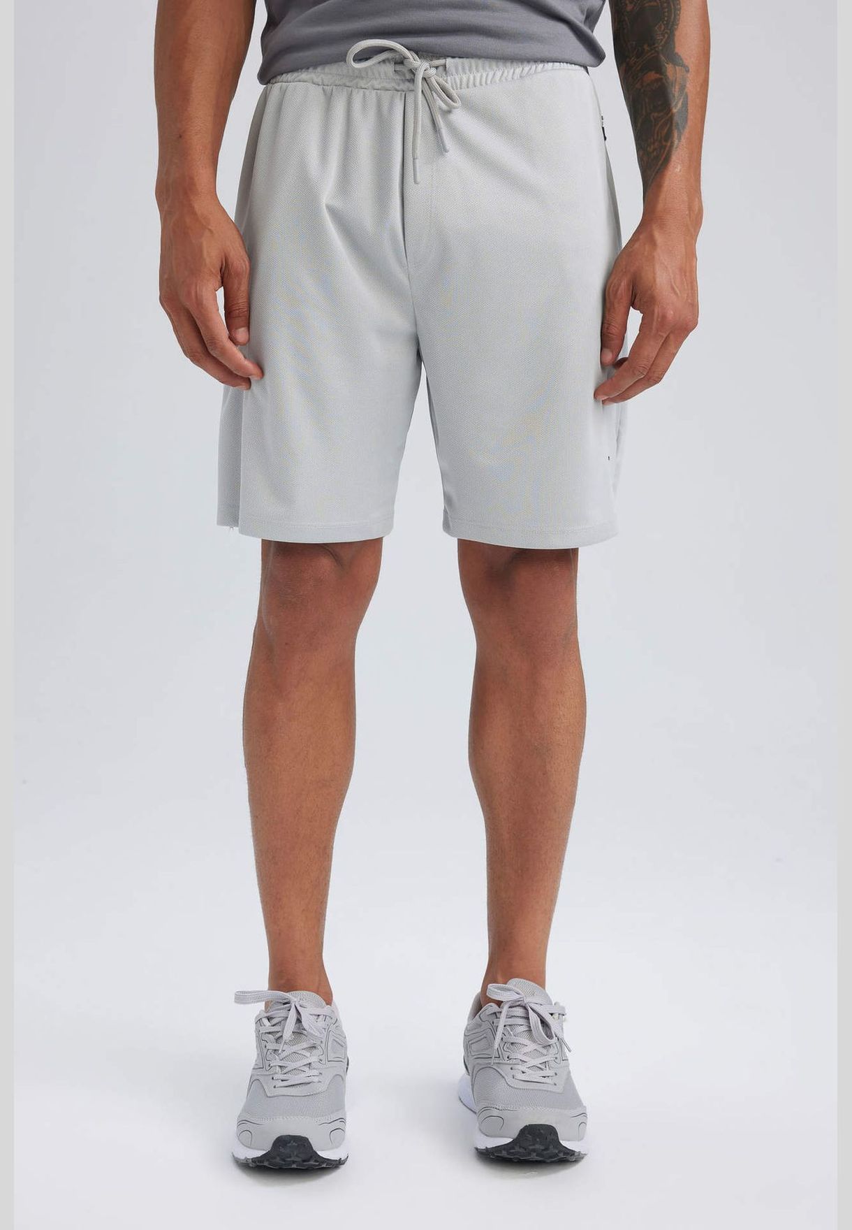 Slim Knitted Shorts