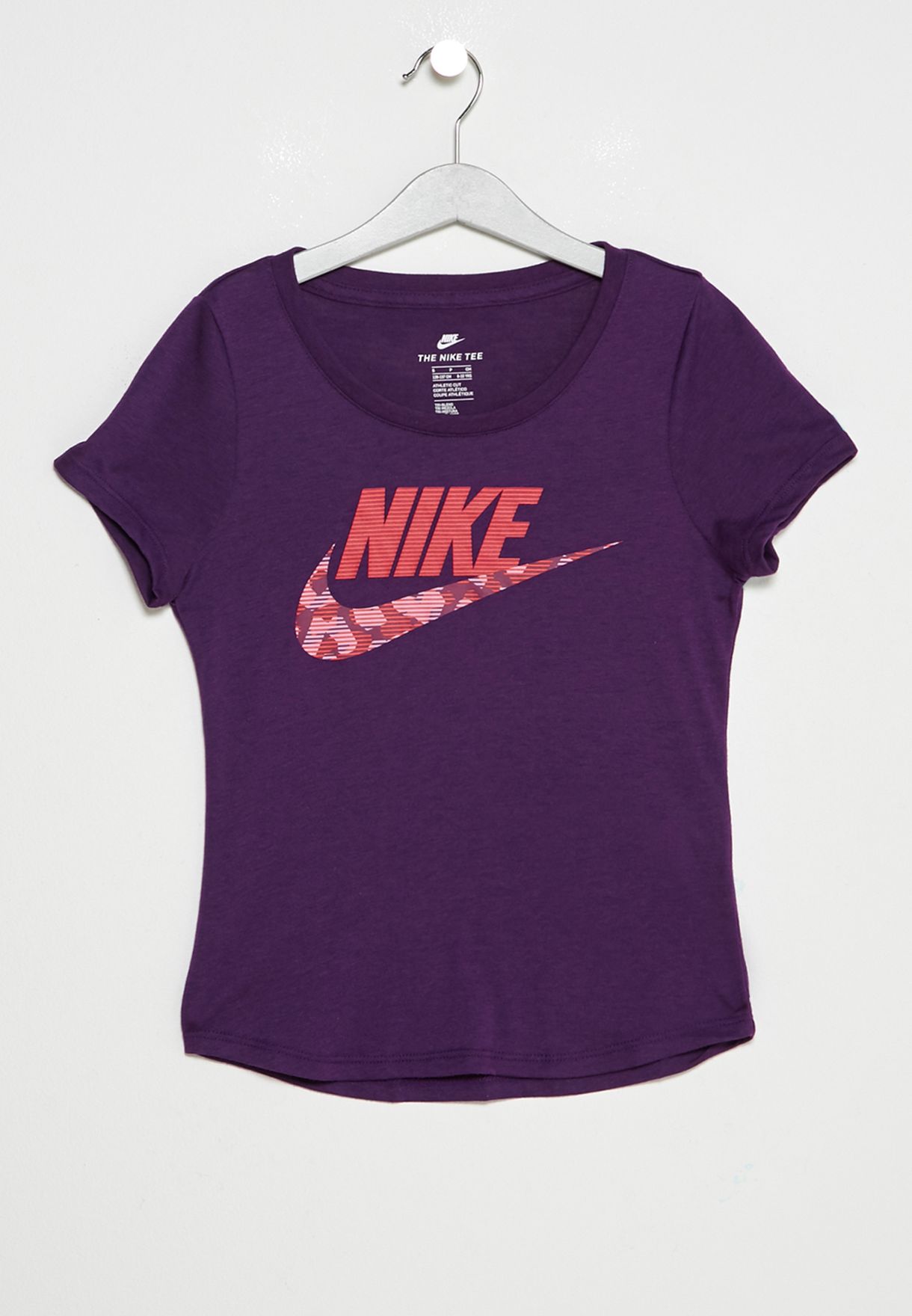 purple nike shirt kids