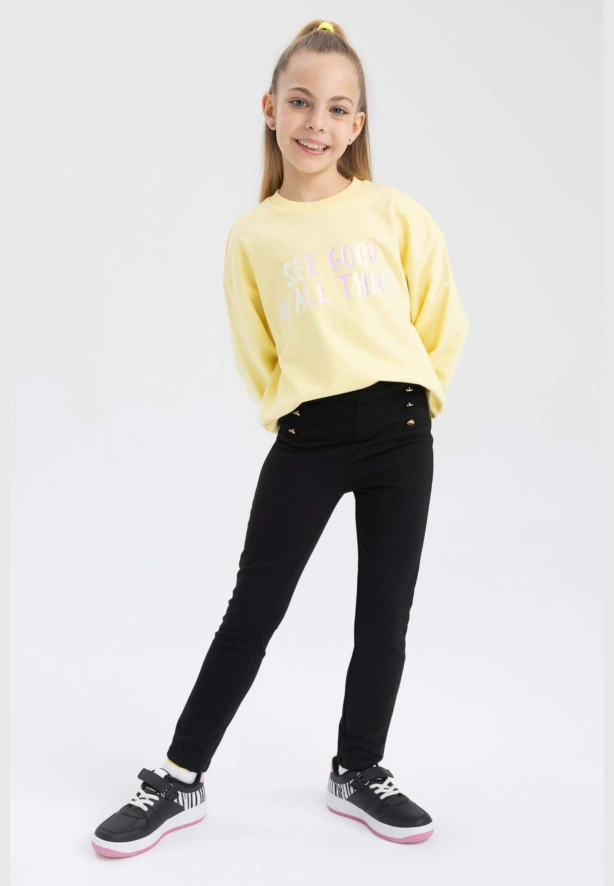 Girl Knitted Leggings
