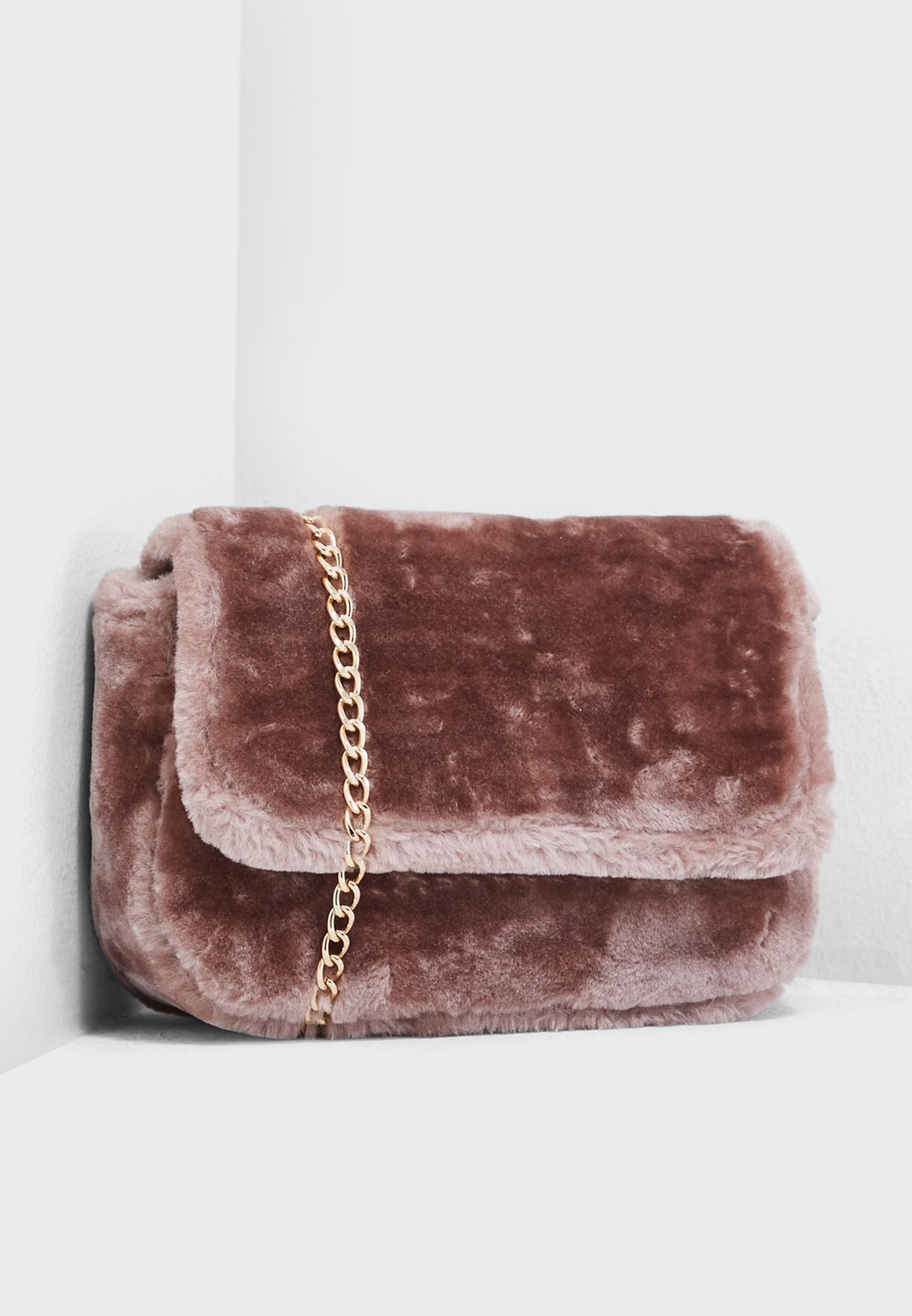 fur crossbody