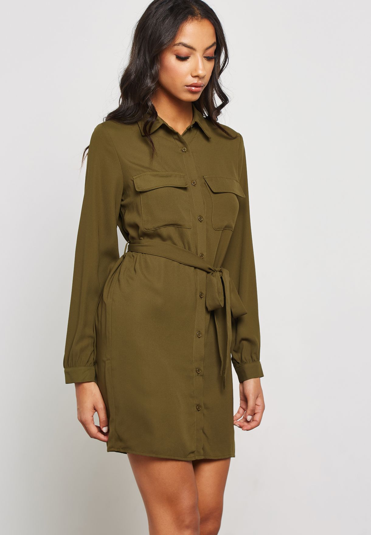 forever 21 green blouse