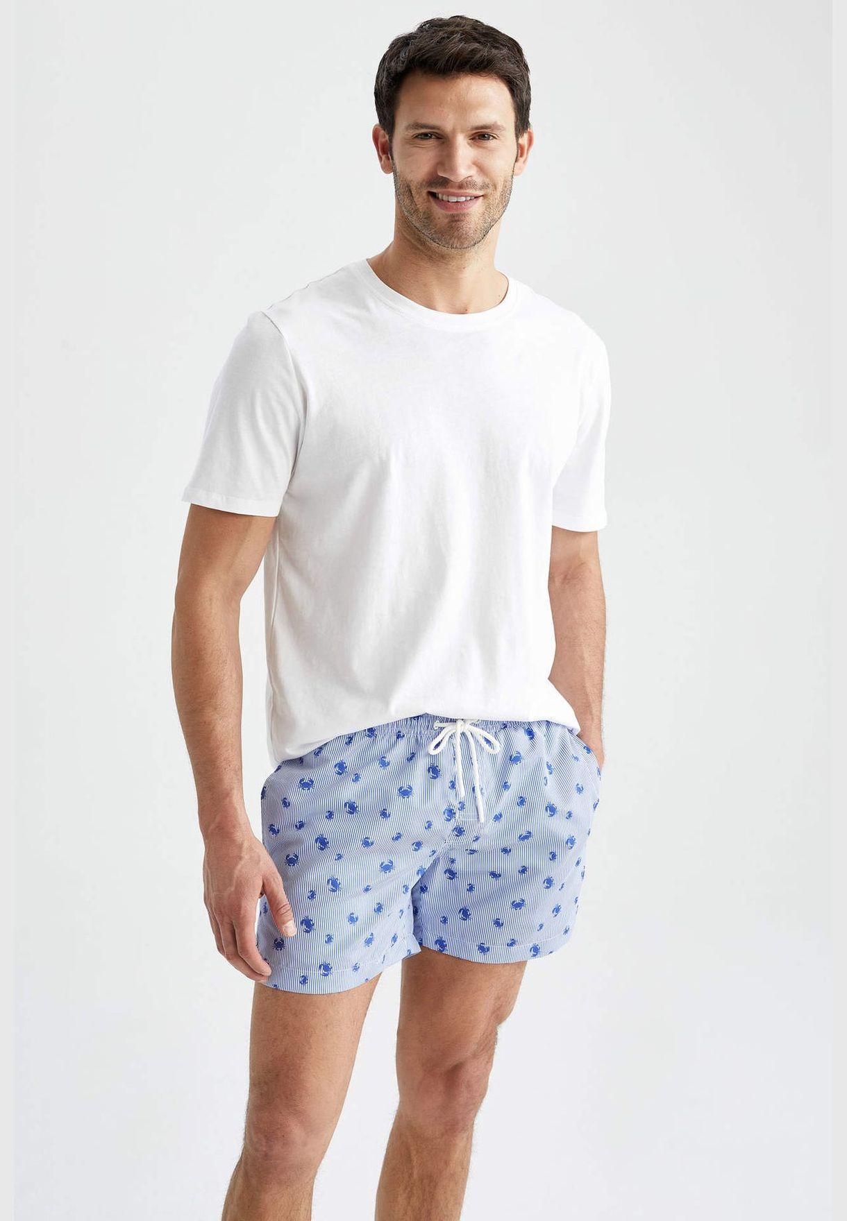 Crap Print Swimming Short