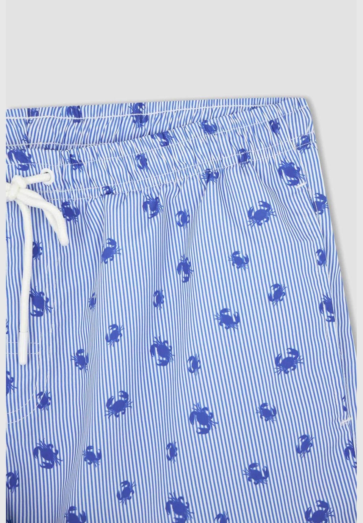Crap Print Swimming Short