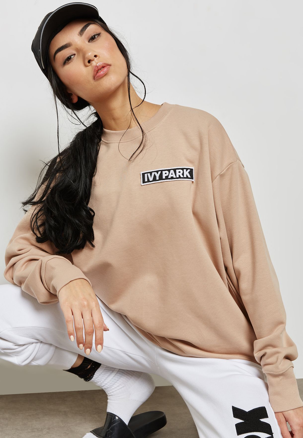 ivy park longline hoodie