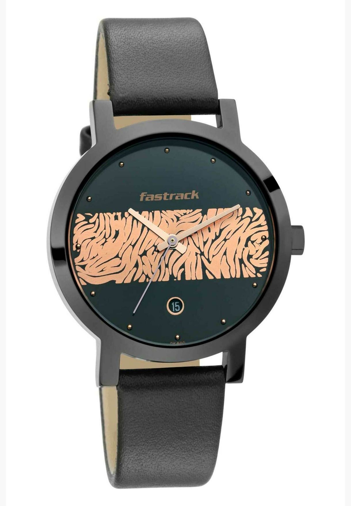 Titan Animal Print Leather Watch for Women - T6222NL01