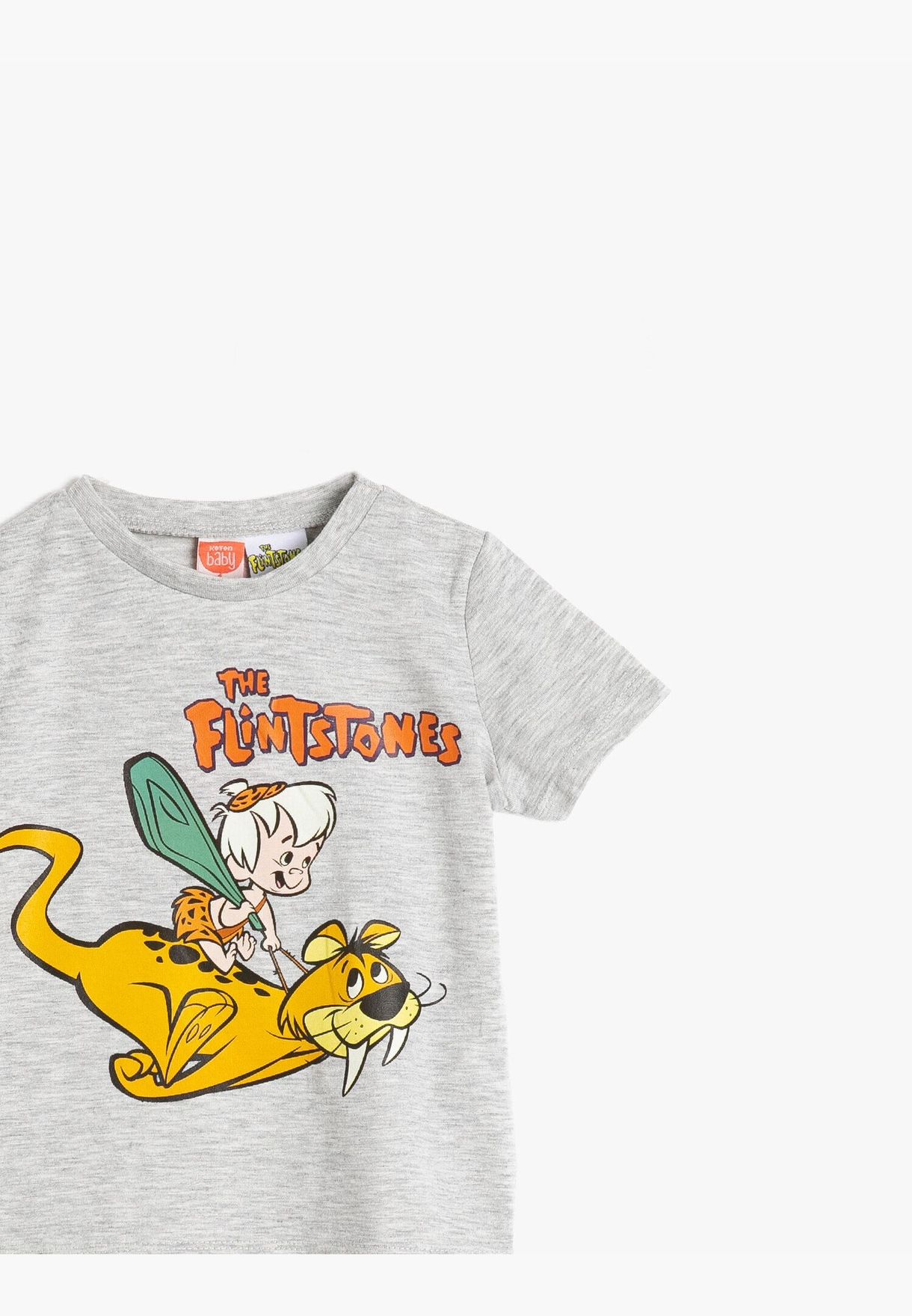 The Flintstones Licensed Printed Short Sleeve T-Shirt