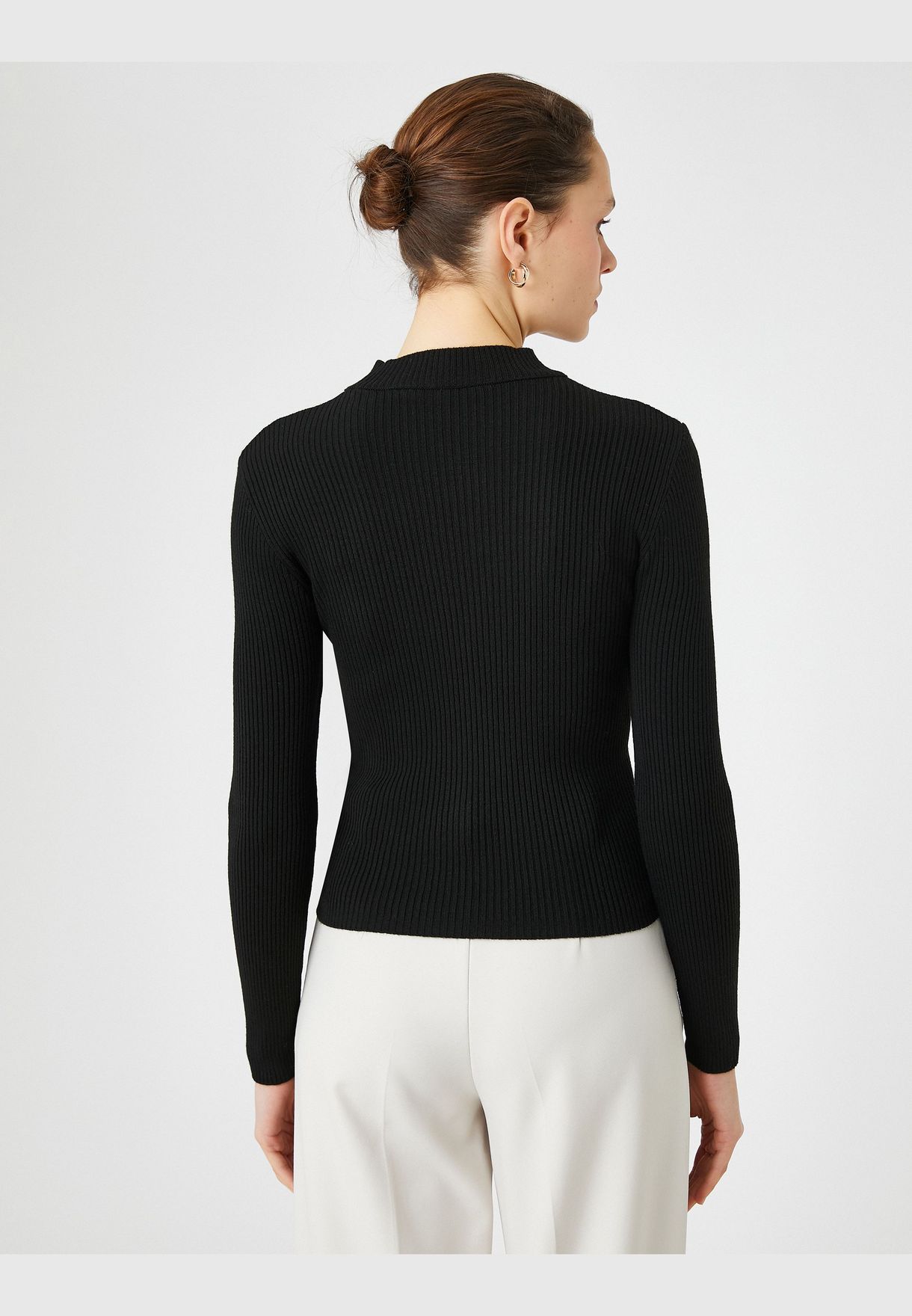 Half Turtleneck Sweater