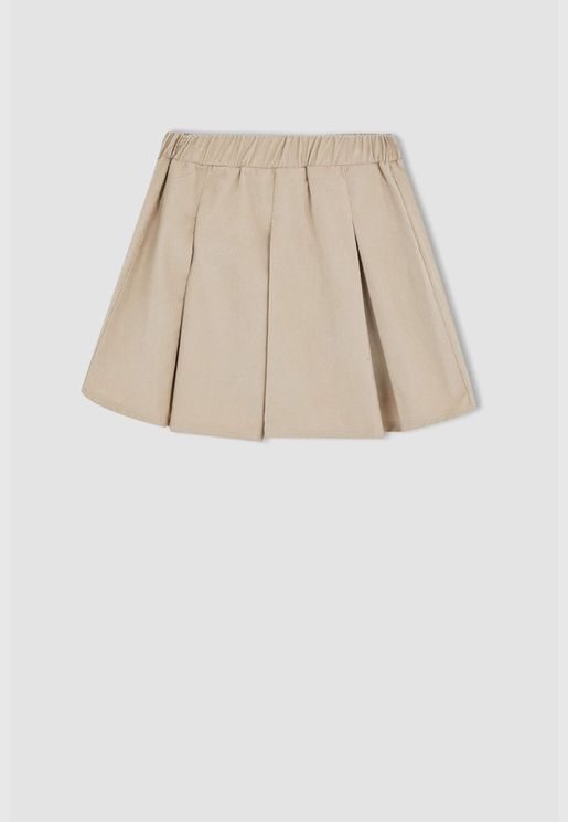 Girl Regular Fit Woven Skirt