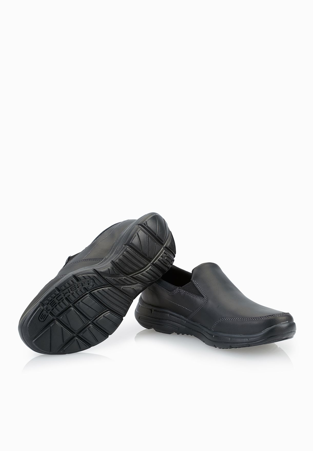 Buy Skechers black Glides Slip Ons for 