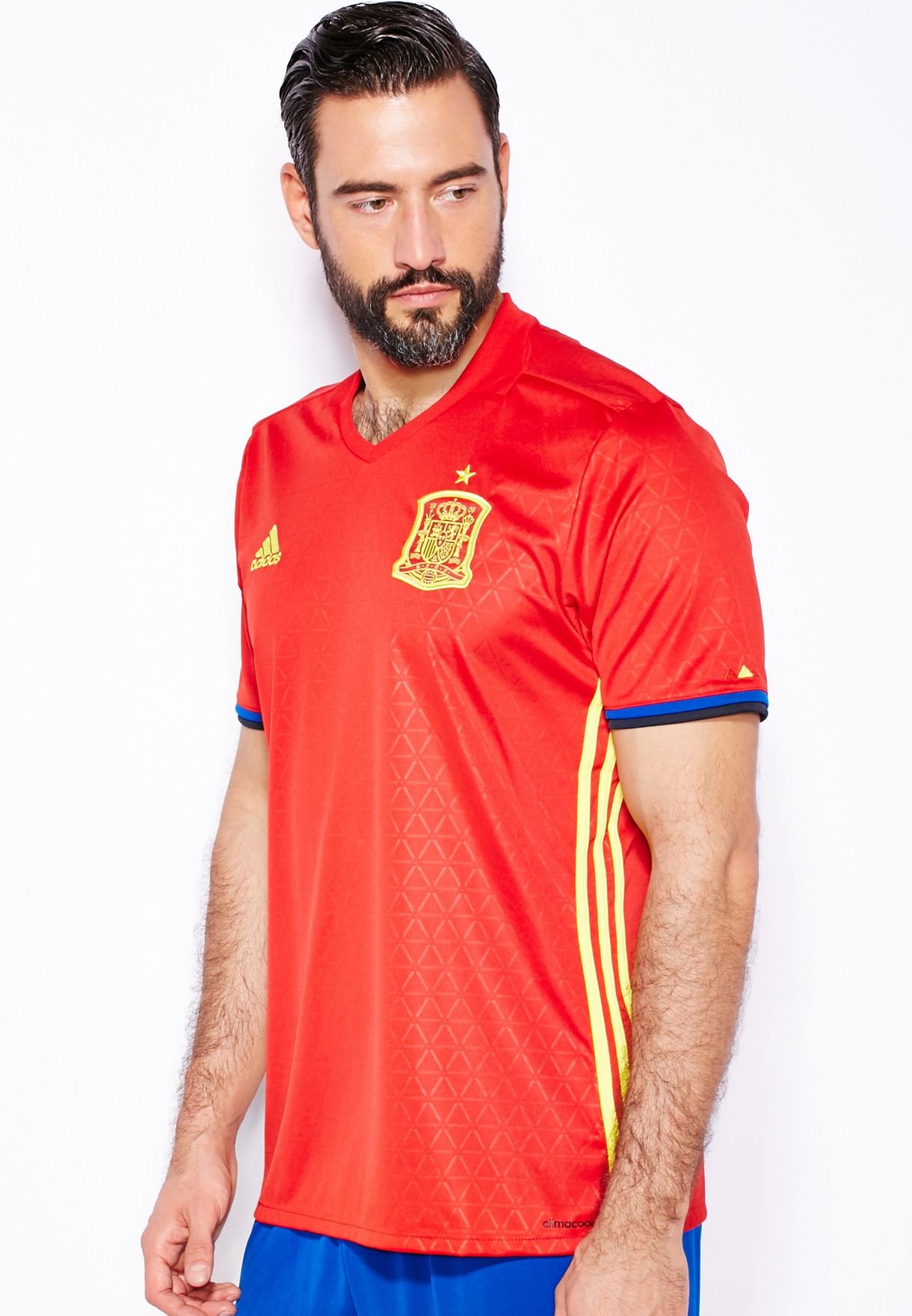 Buy adidas red Spain Home Jersey for Men in MENA, Worldwide | AI4411