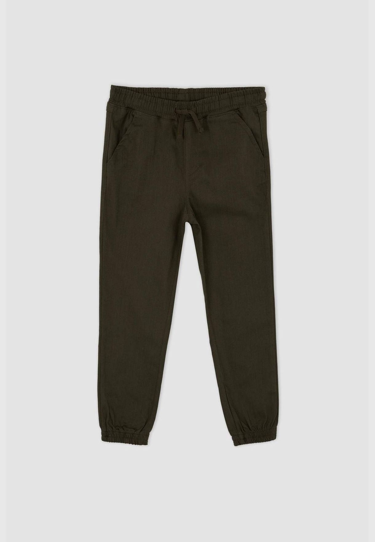Boy Jogger Fit Woven Bottom Trousers