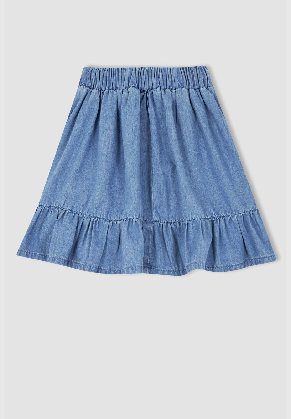 Regular Fit Frilled Skirt