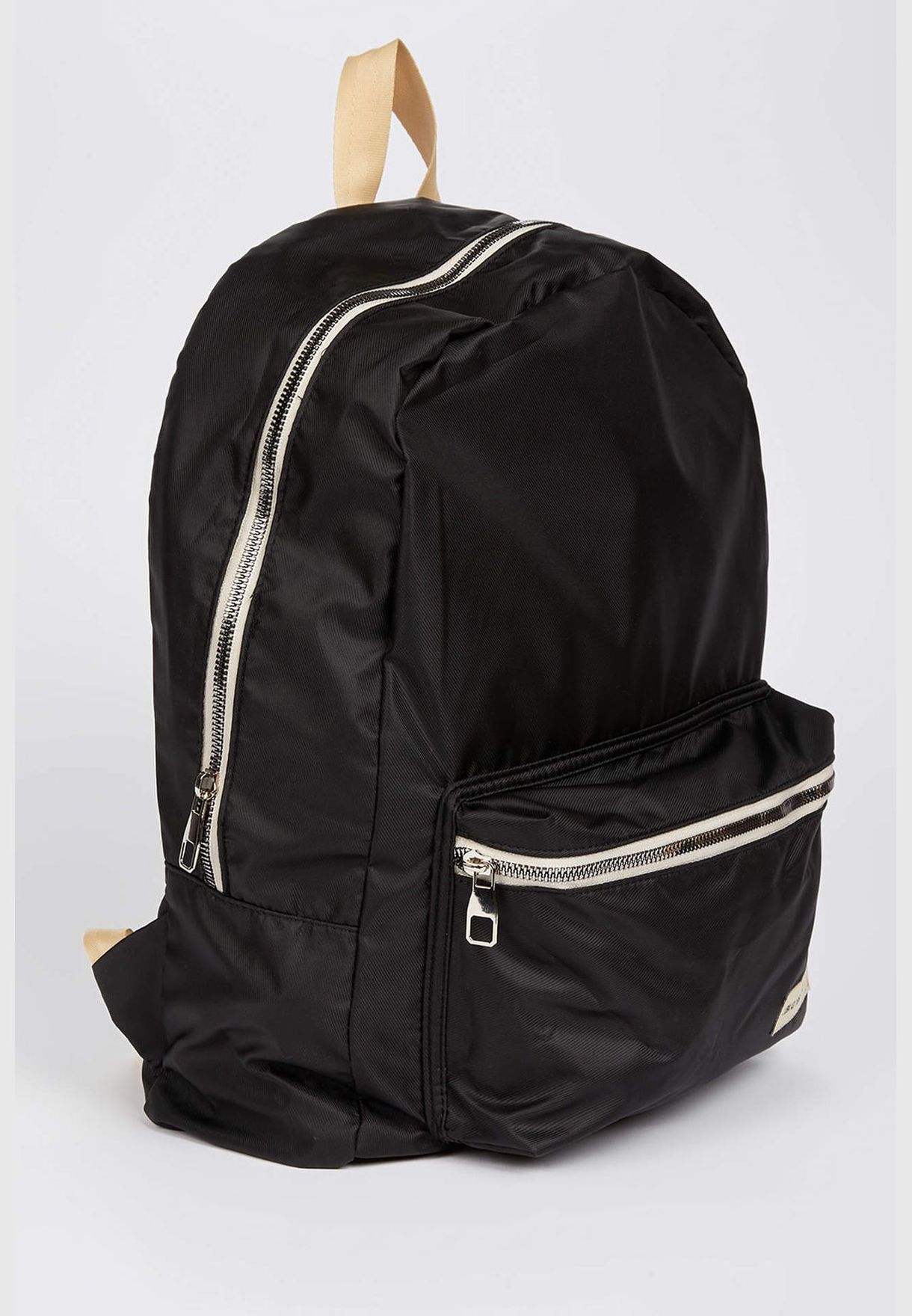 Basic Zippered Backpack