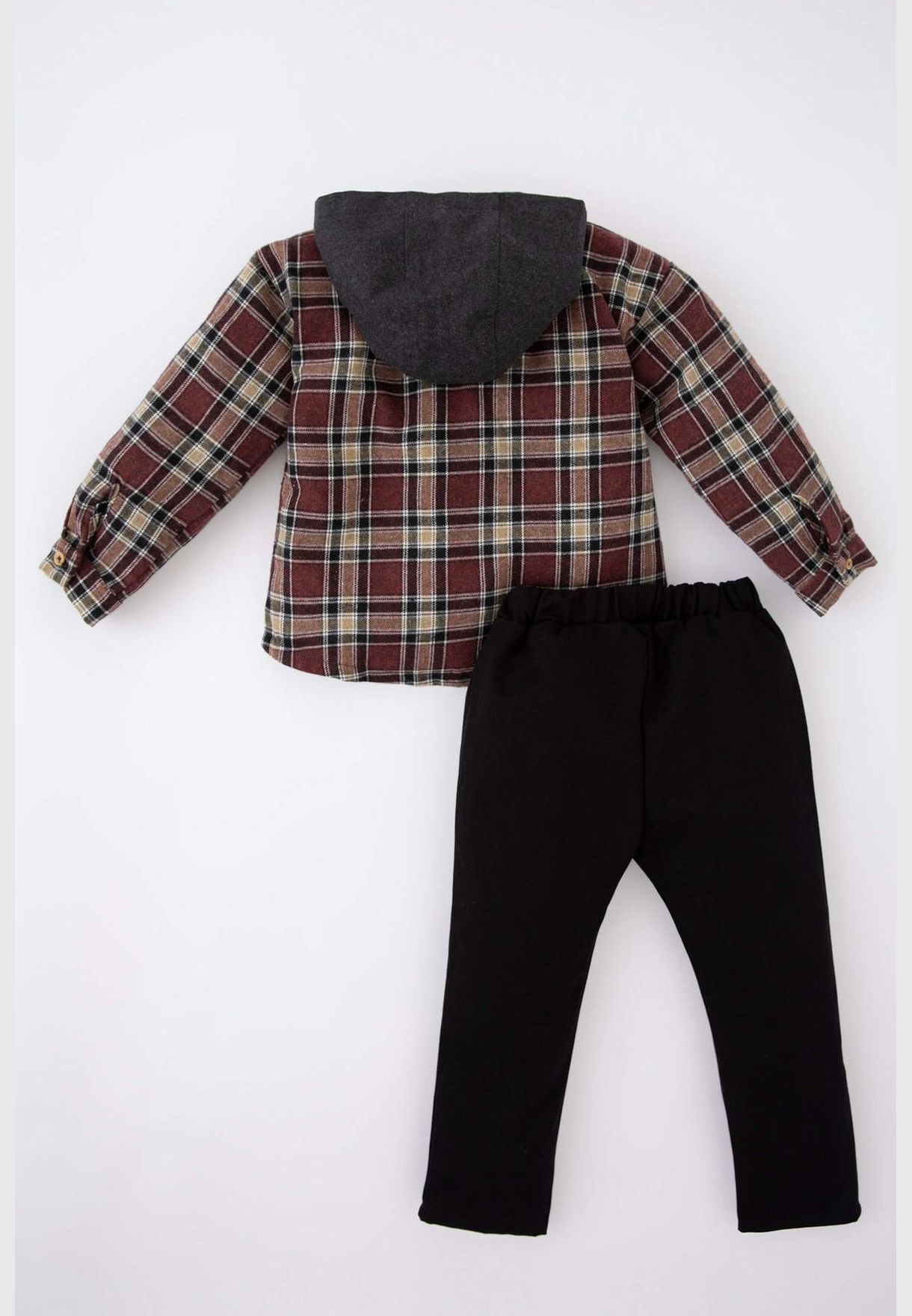 2 Pack BabyBoy Hooded Long Sleeve Woven Set