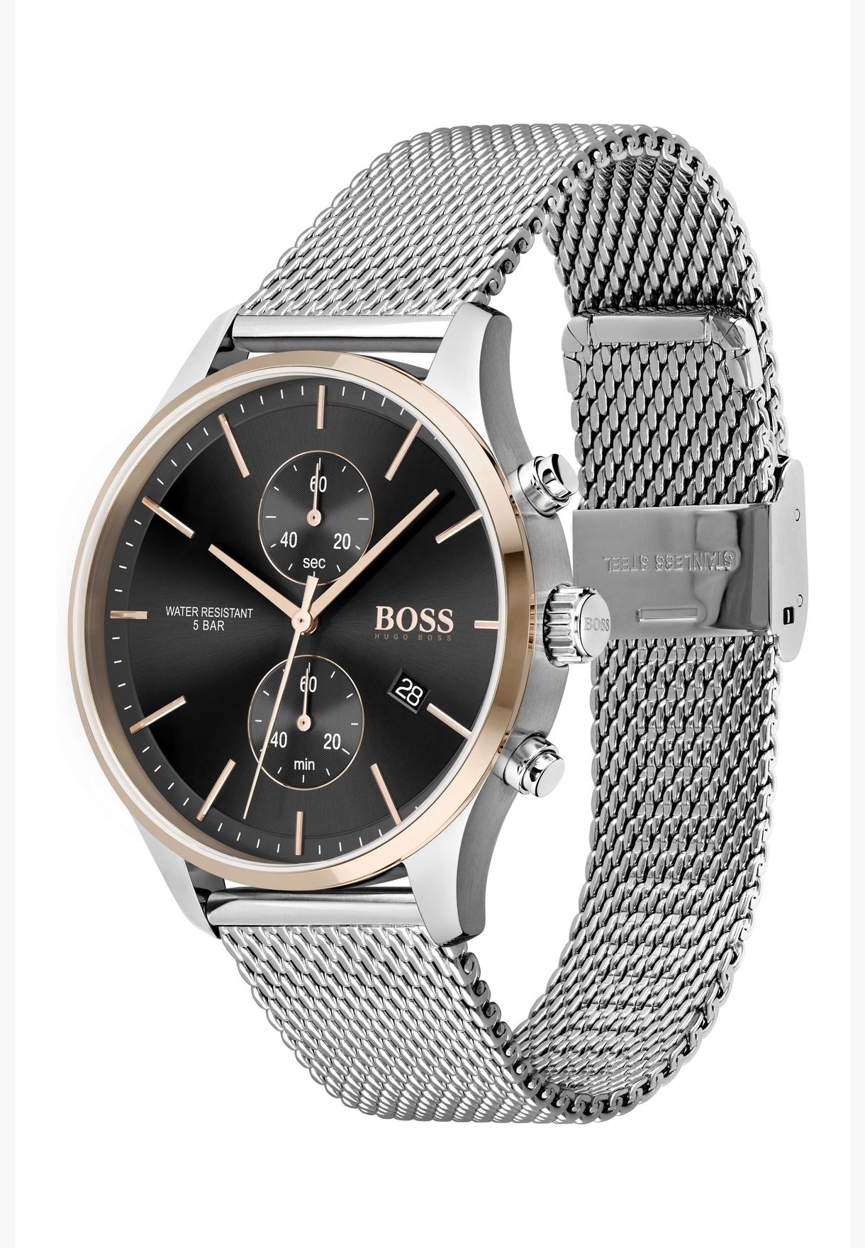 Hugo Boss ASSOCIATE Mesh Watch for Men - 1513805