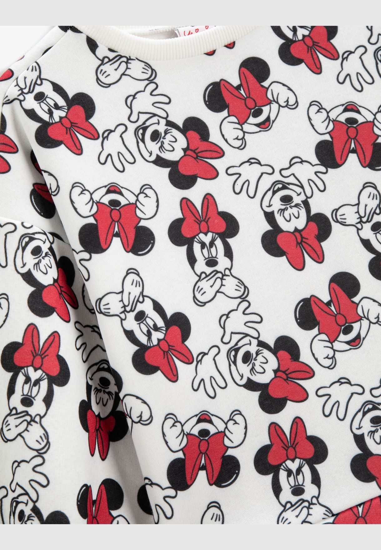 Minnie Mouse Printed Oversize Sweatshirt Licensed