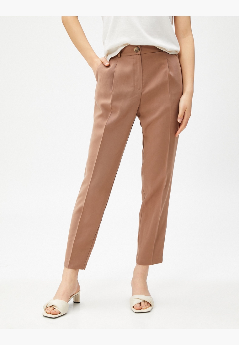 Women's Brown Trousers | M&S