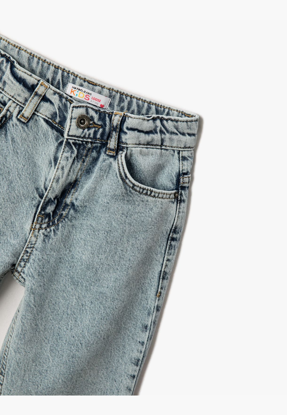 Jegging Jean - Button Closure Cotton Pockets