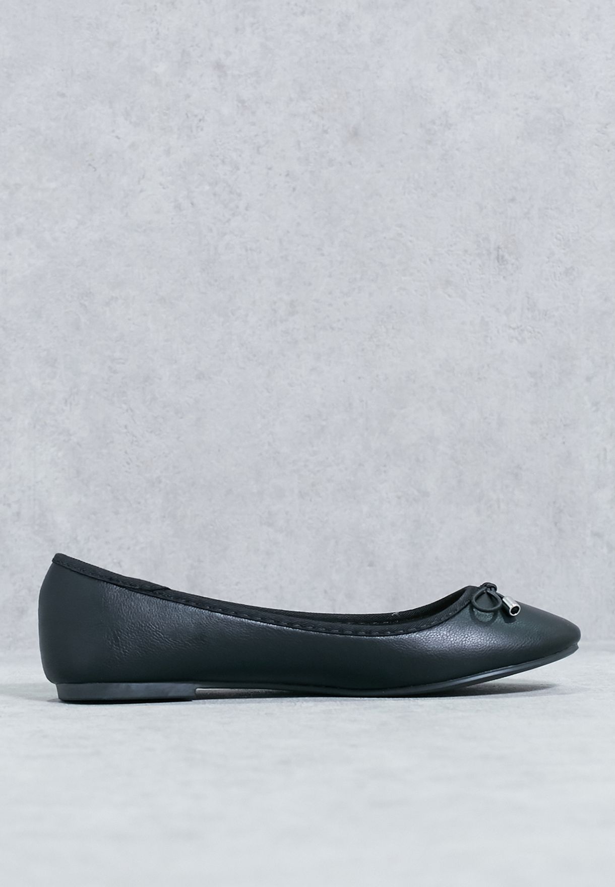 dorothy perkins black flat shoes