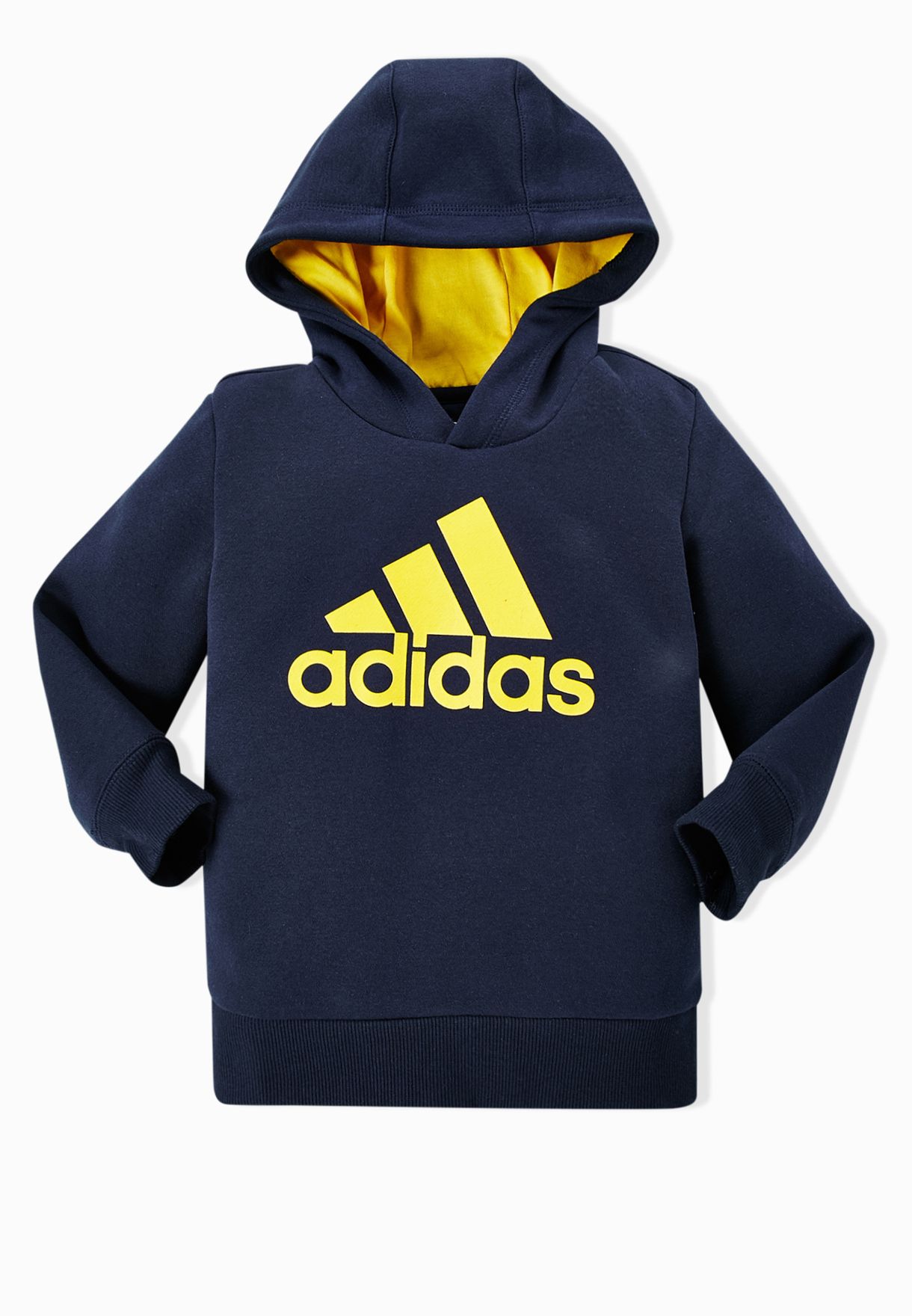 adidas essentials logo hoodie