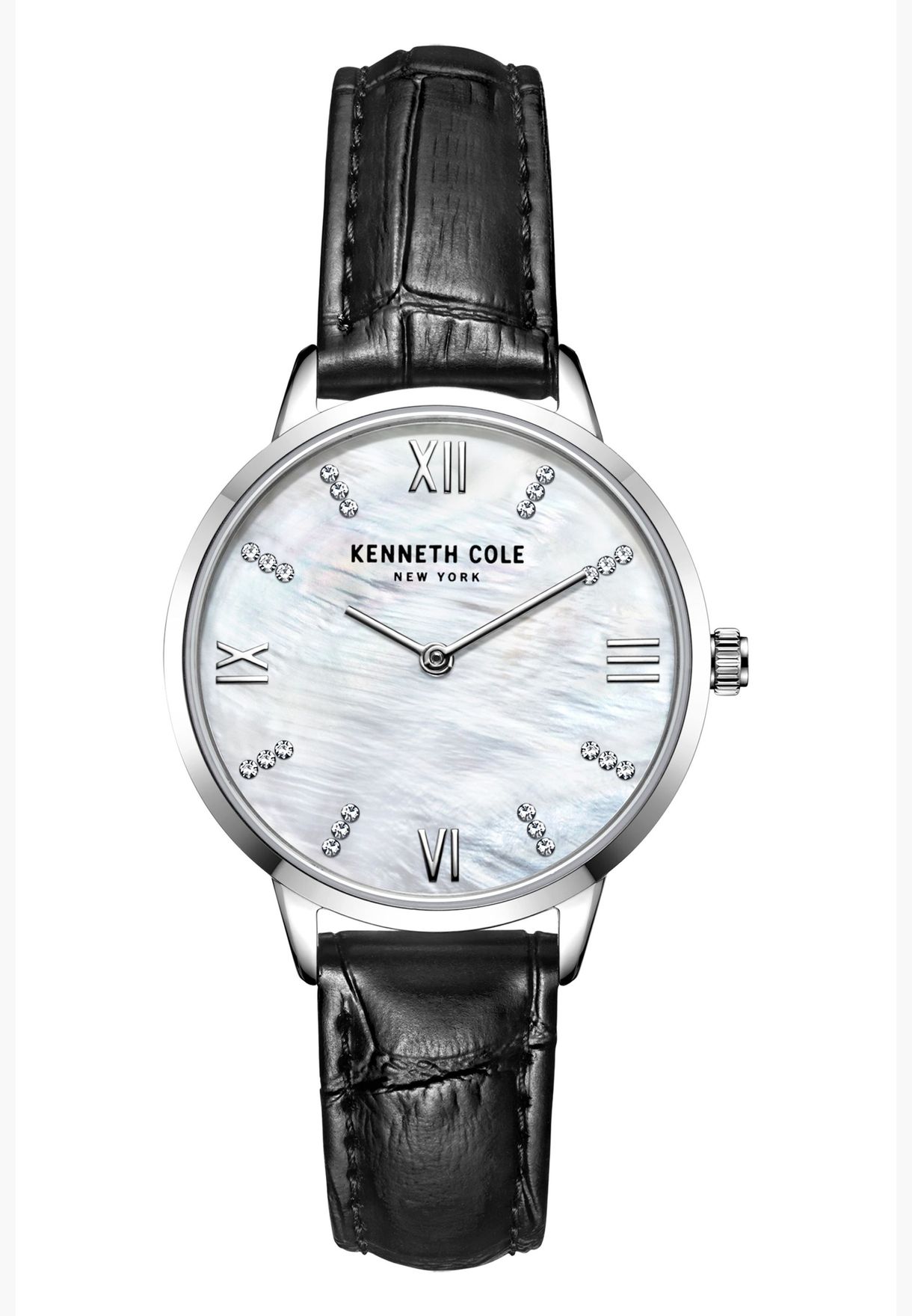 كينيث كول طقم ساعة بسوار جلدي للجنسين - KC50993001