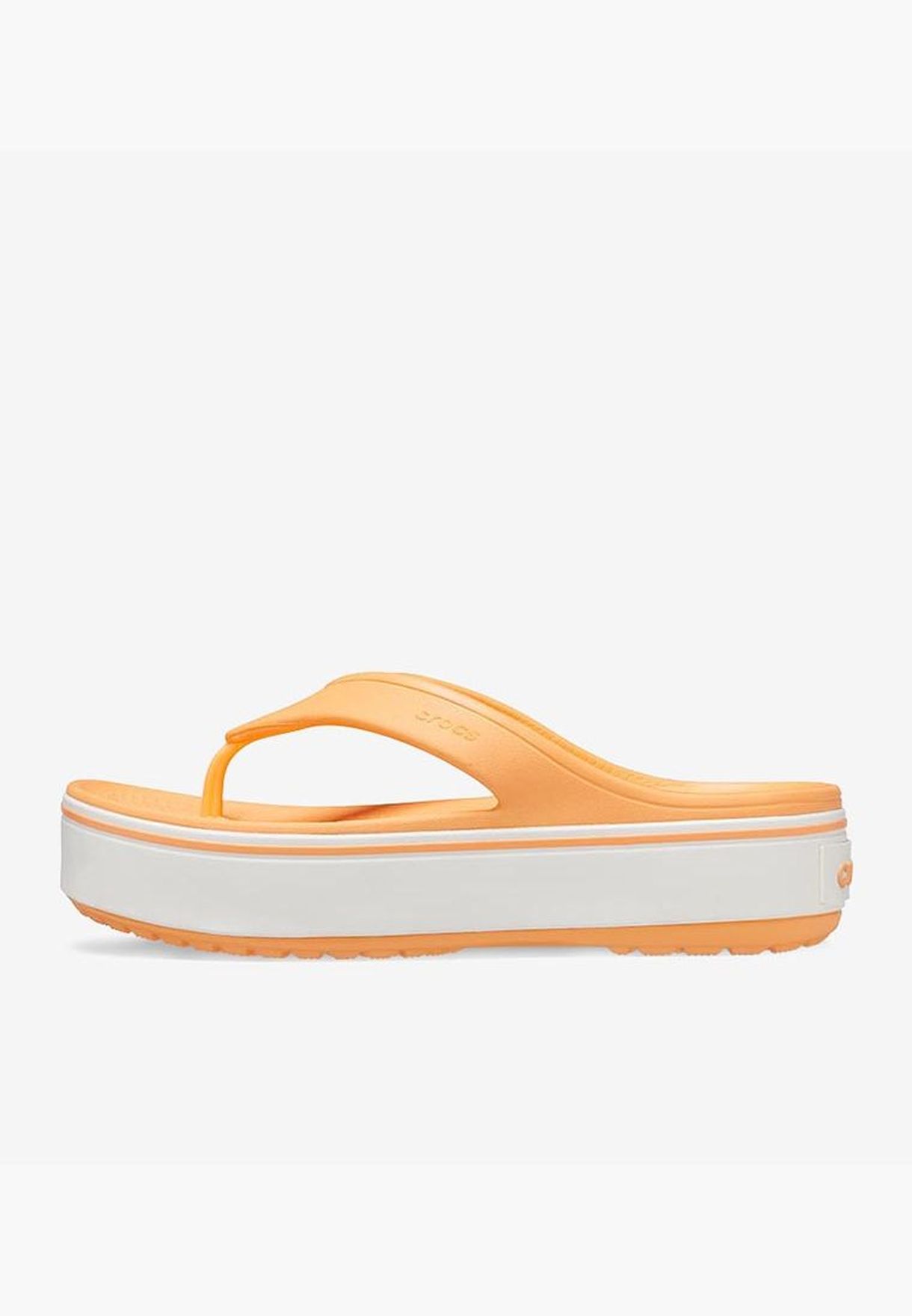 Buy Crocs orange crocband™ platform 