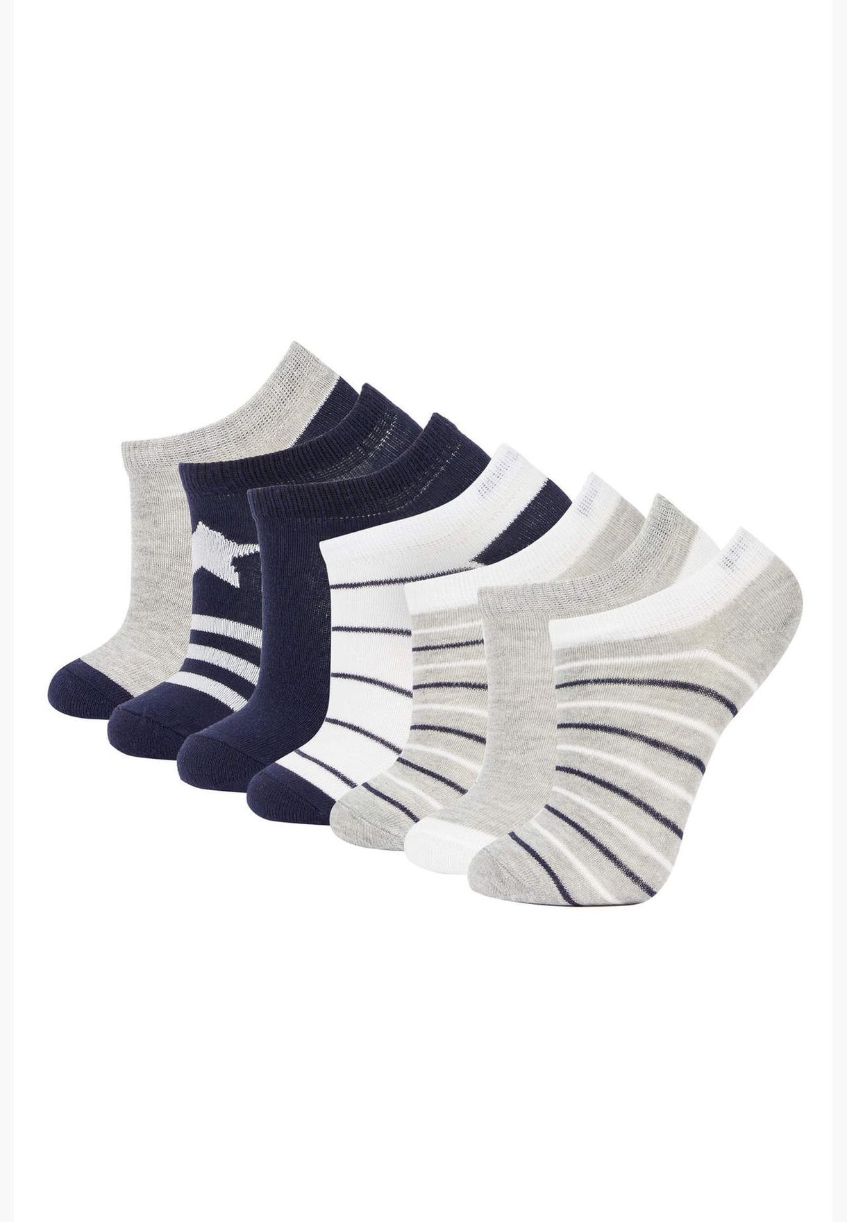 7 Pack Boy Low Cut Low Cut Socks