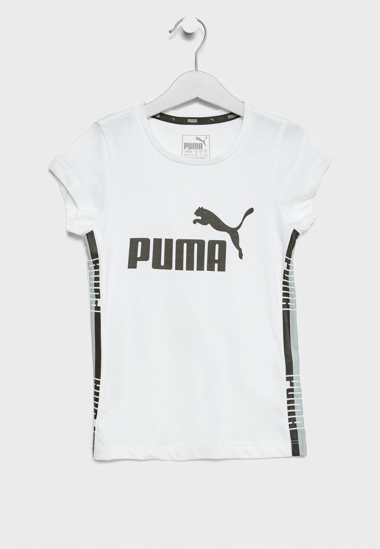 puma tape t shirt