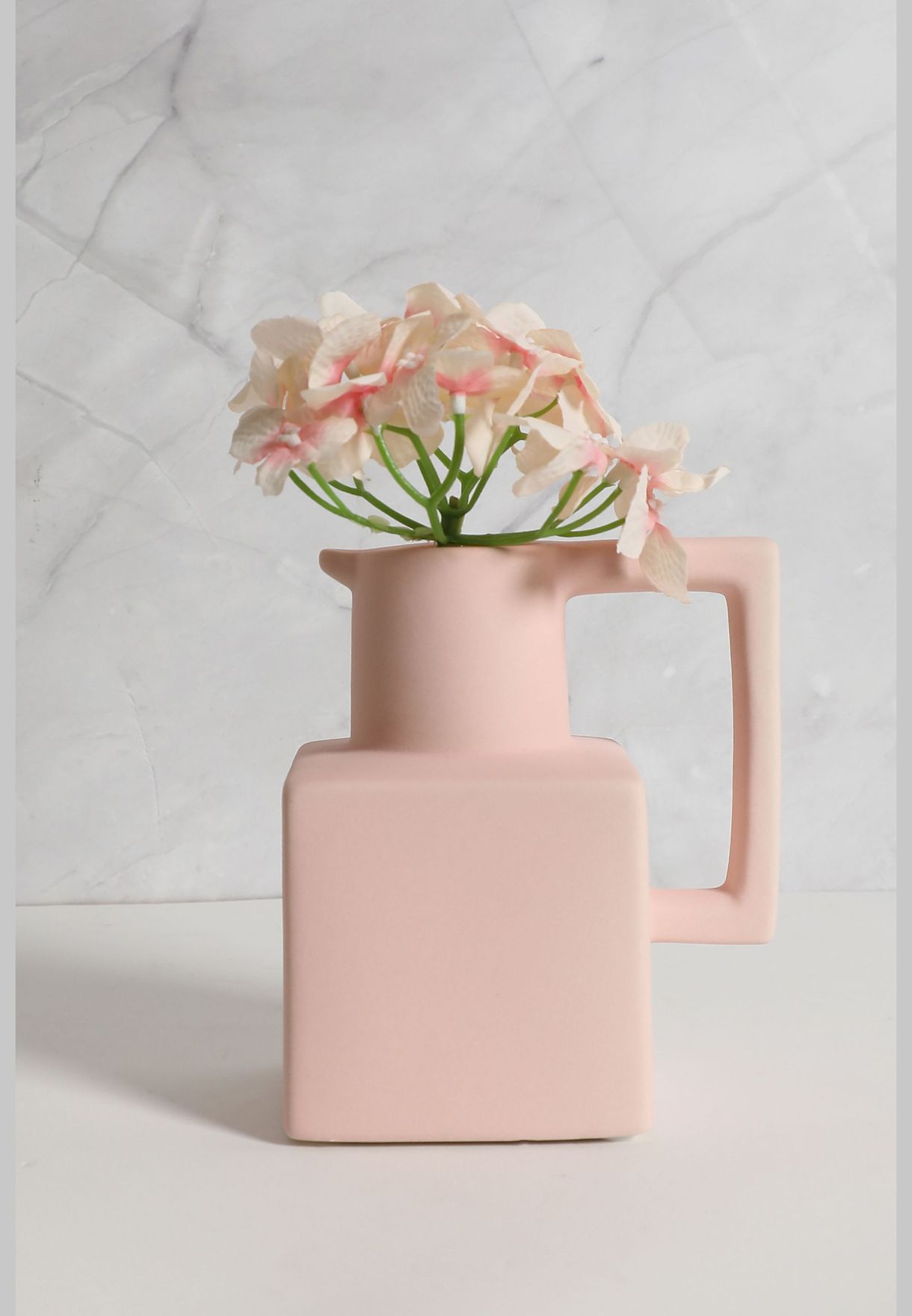 Mug Shaped Modern Ceramic Flower Vase For Home Decor 