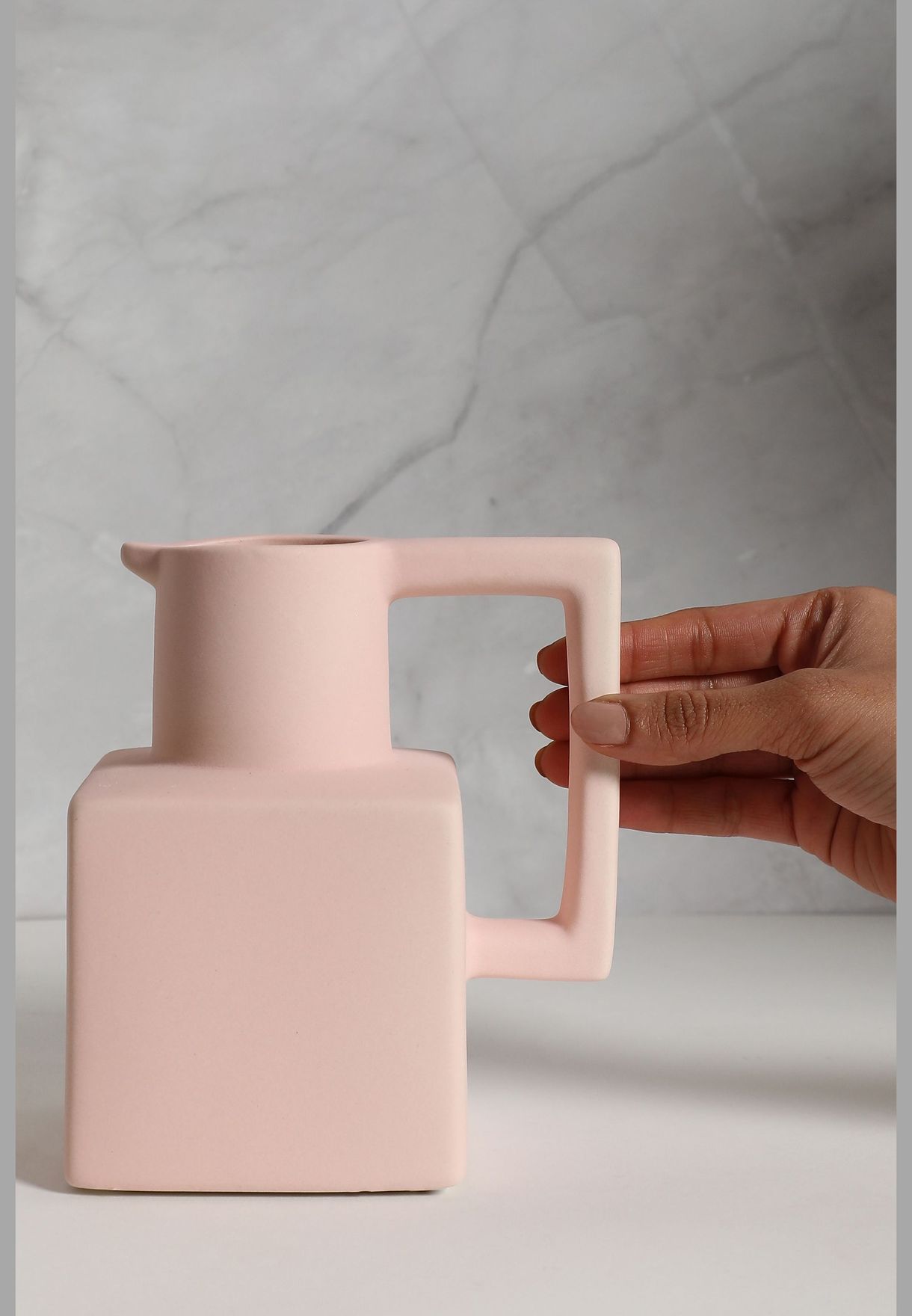 Mug Shaped Modern Ceramic Flower Vase For Home Decor 