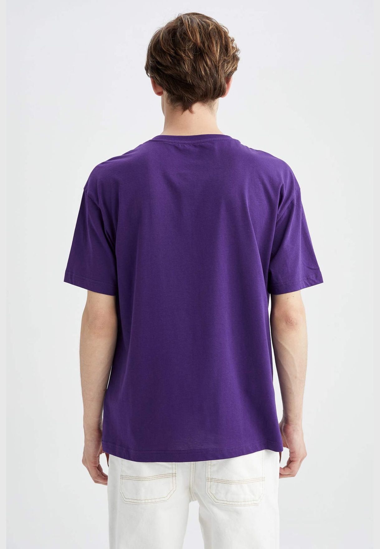 Man Box Fit Crew Neck Short Sleeve T-Shirt