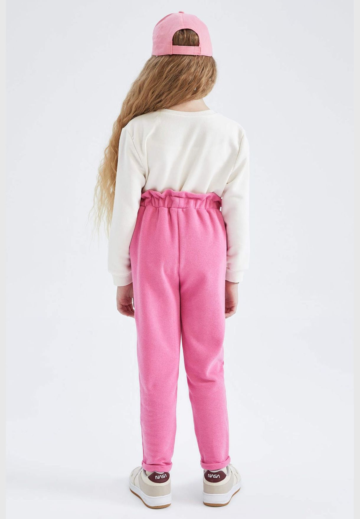 Girl Jogger Louse Fit Knitted Trousers