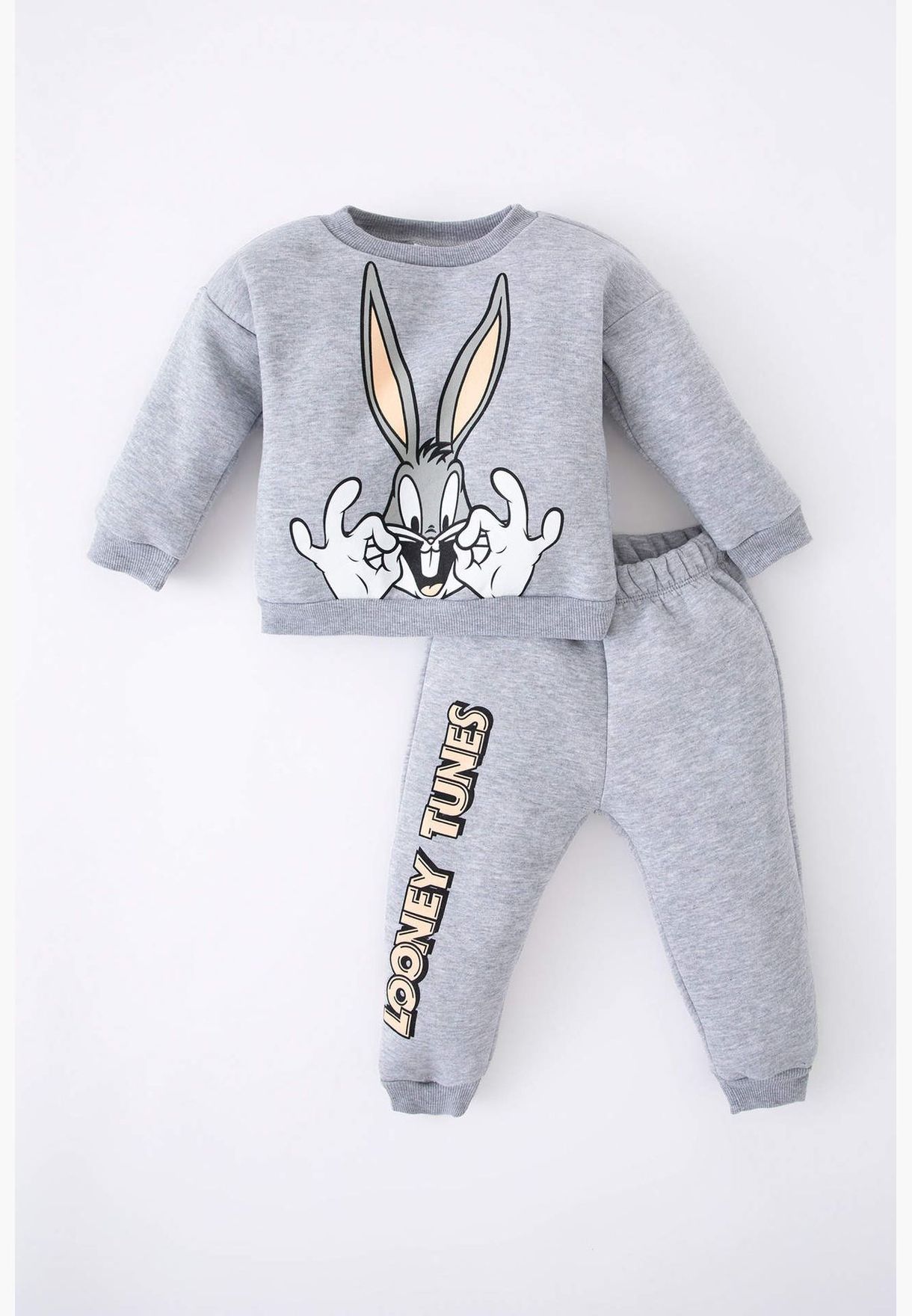 2 Pack BabyBoy Looney Tunes Licenced Long Sleeve Knitted Set