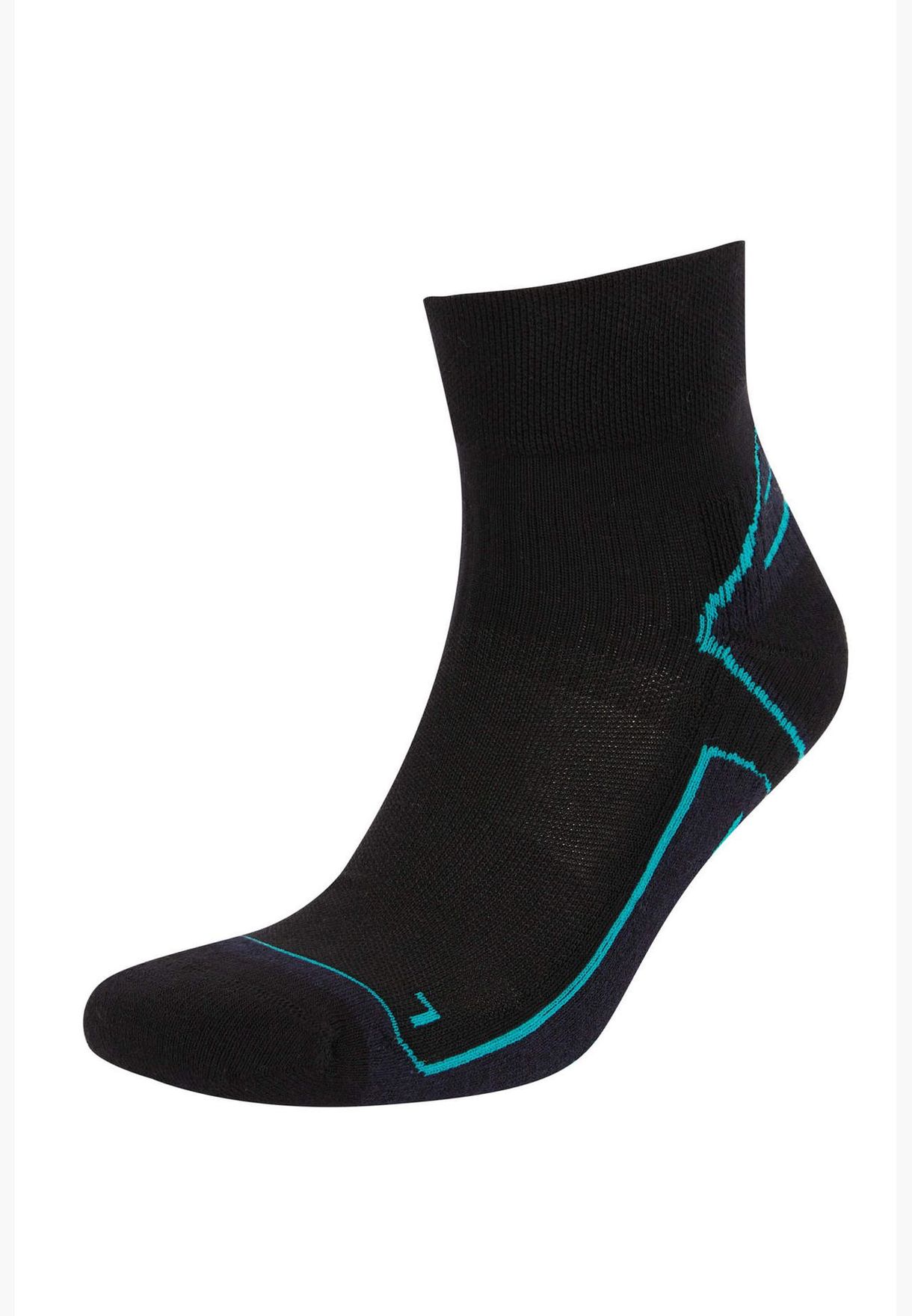 2 Pack Man Mid Cut Socks