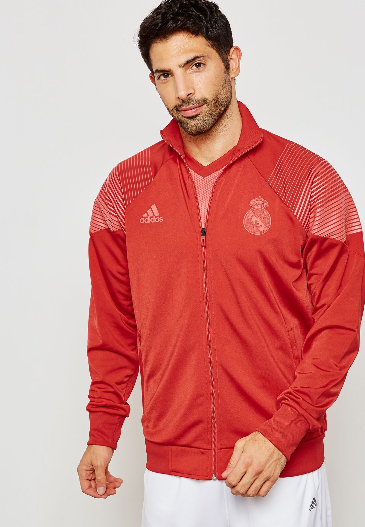 Buy adidas red Real Madrid Track Jacket 